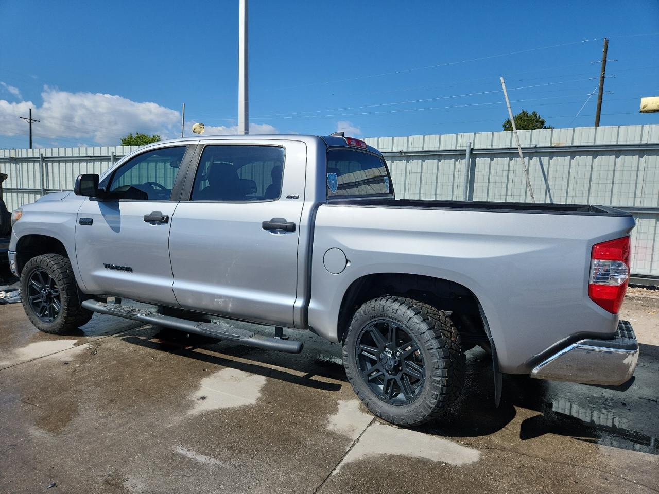 2020 Toyota Tundra Crewmax Sr5 Silver vin: 5TFEY5F1XLX259389