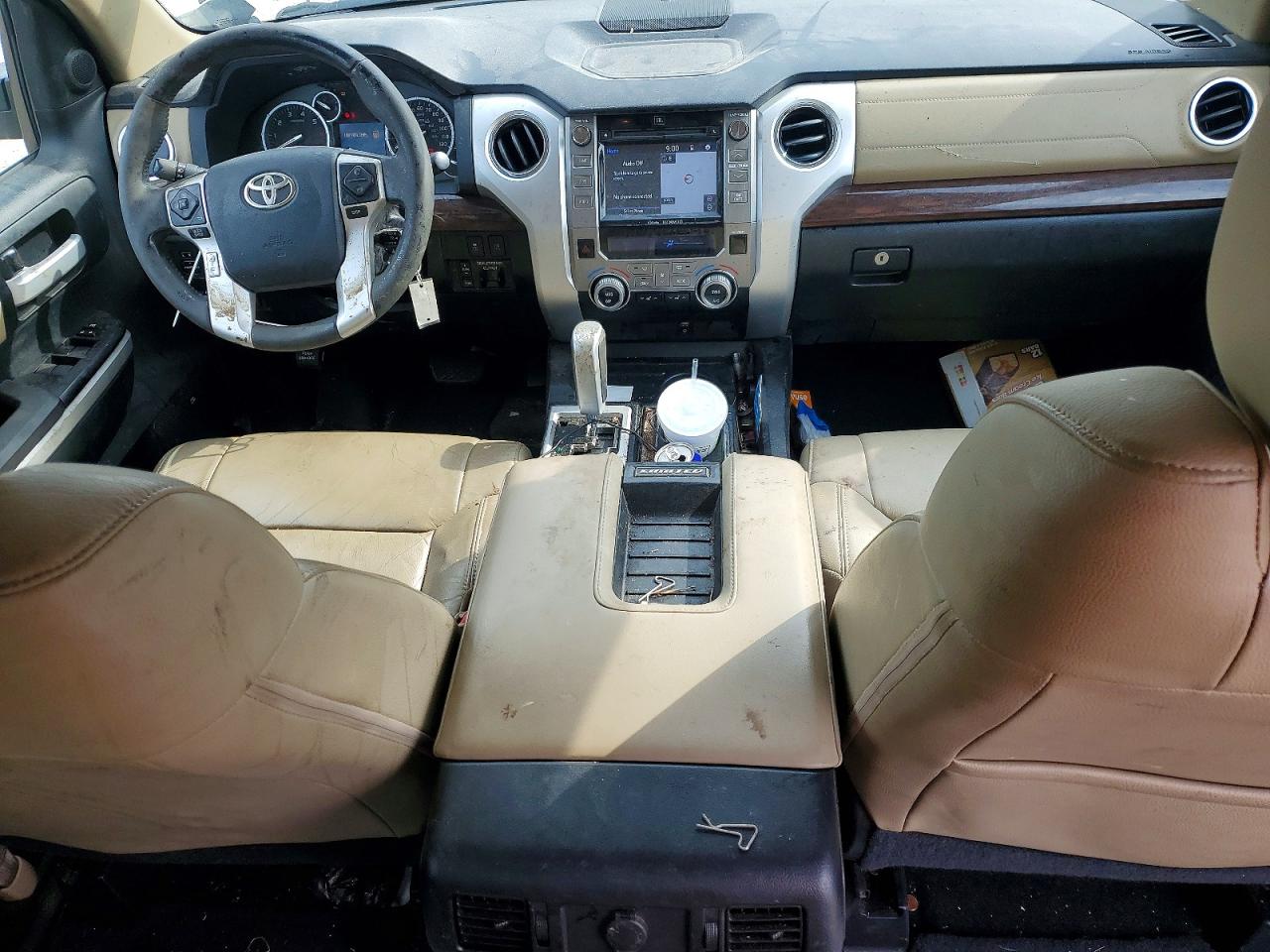 2016 Toyota Tundra Crewmax Limited Black vin: 5TFFW5F13GX208199