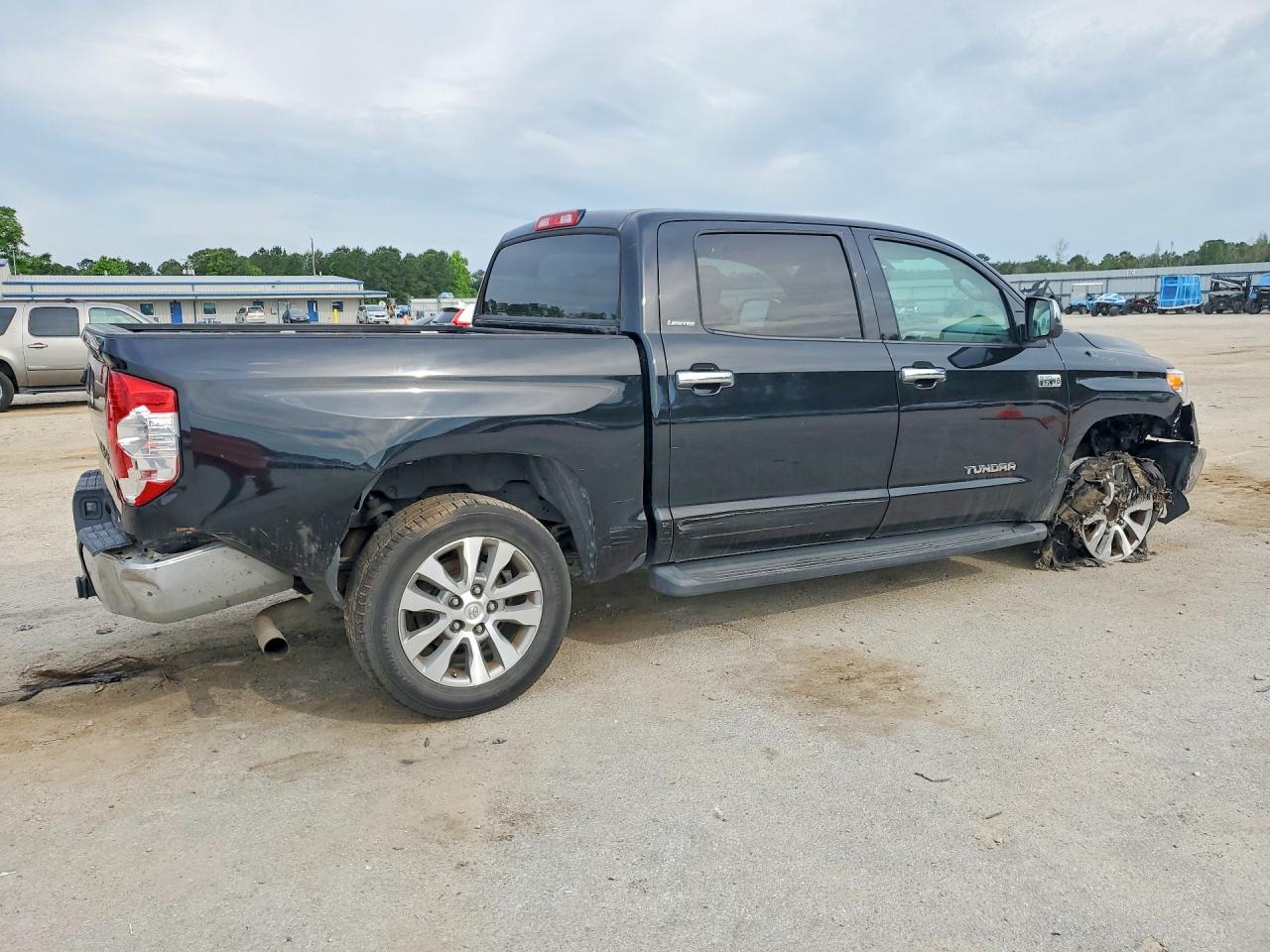 2016 Toyota Tundra Crewmax Limited Black vin: 5TFFW5F13GX208199