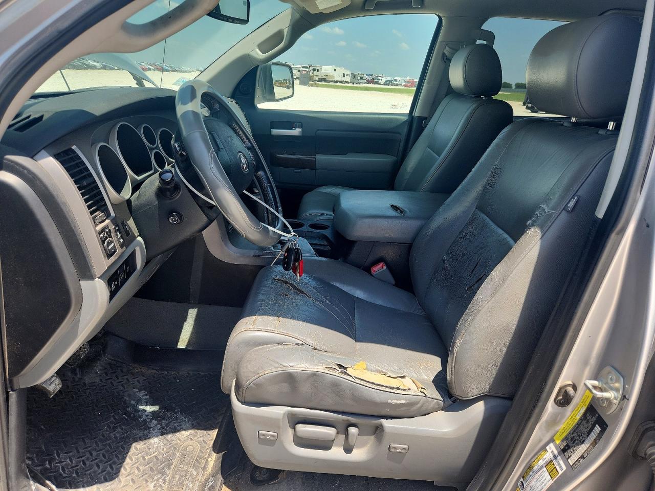 2010 Toyota Tundra Crewmax Limited Silver vin: 5TFFY5F13AX086753