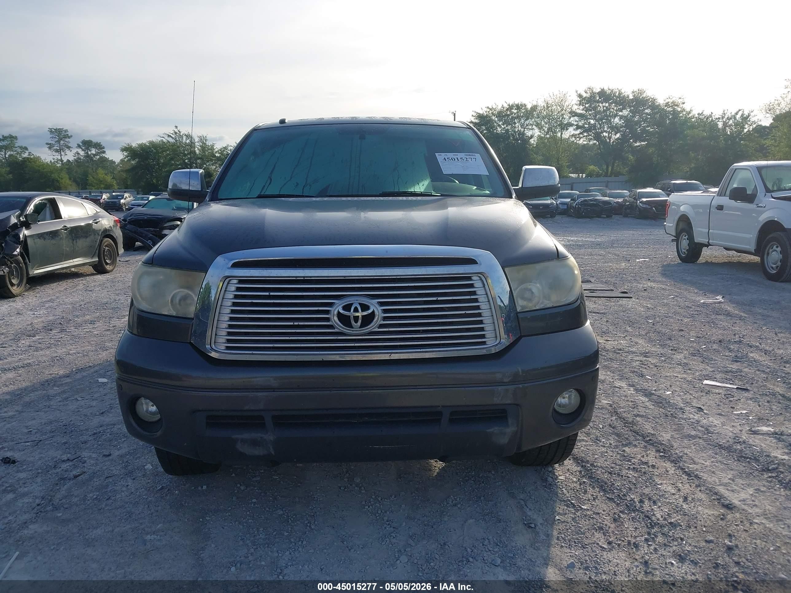 2013 Toyota Tundra Limited 5.7l V8 Gray vin: 5TFFY5F13DX135731