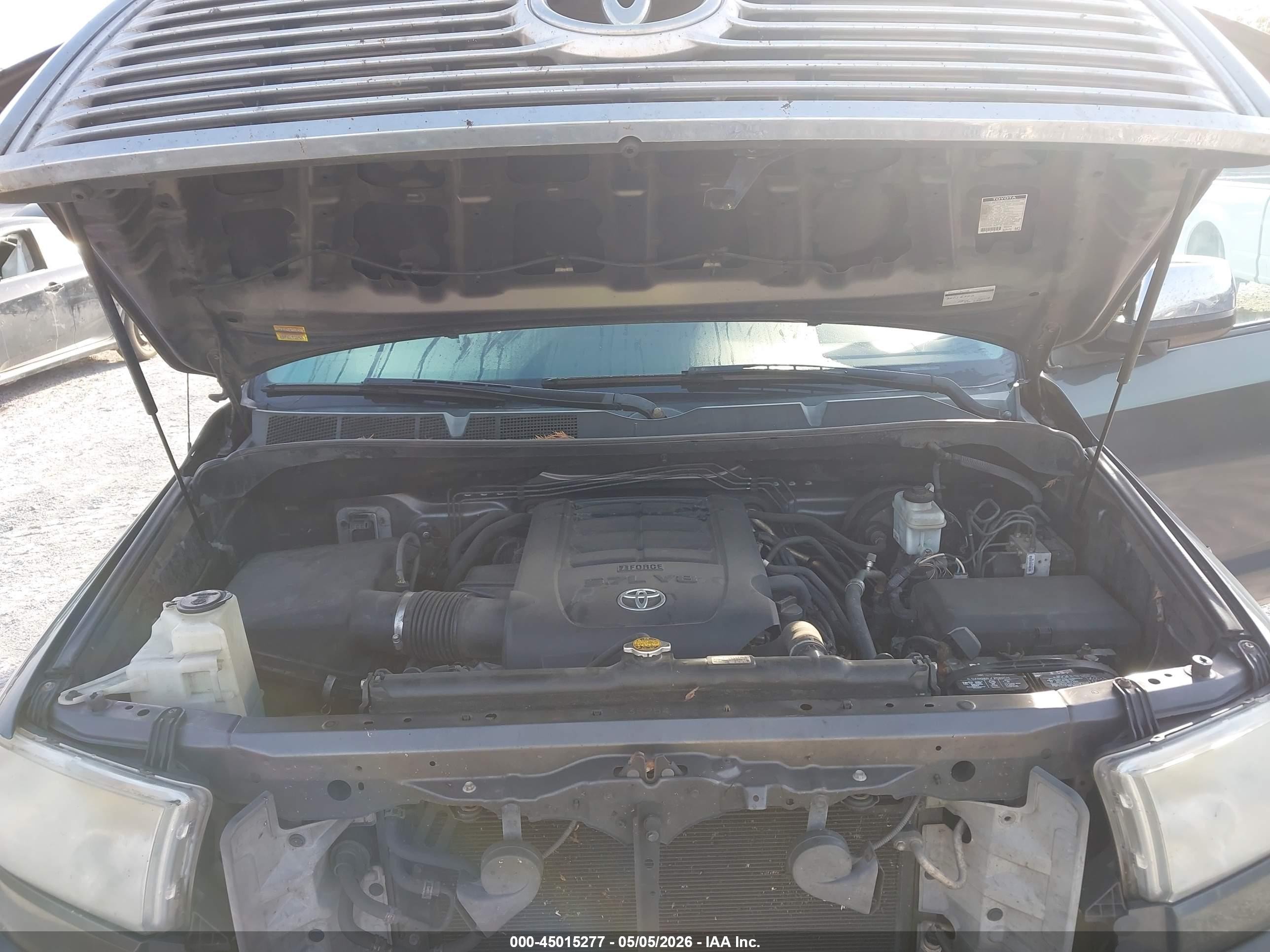2013 Toyota Tundra Limited 5.7l V8 Gray vin: 5TFFY5F13DX135731