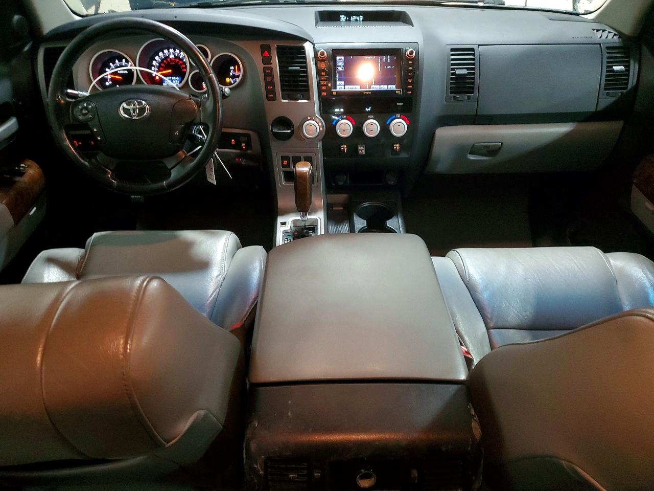 2011 Toyota Tundra Crewmax Limited Gray vin: 5TFFY5F14BX110141