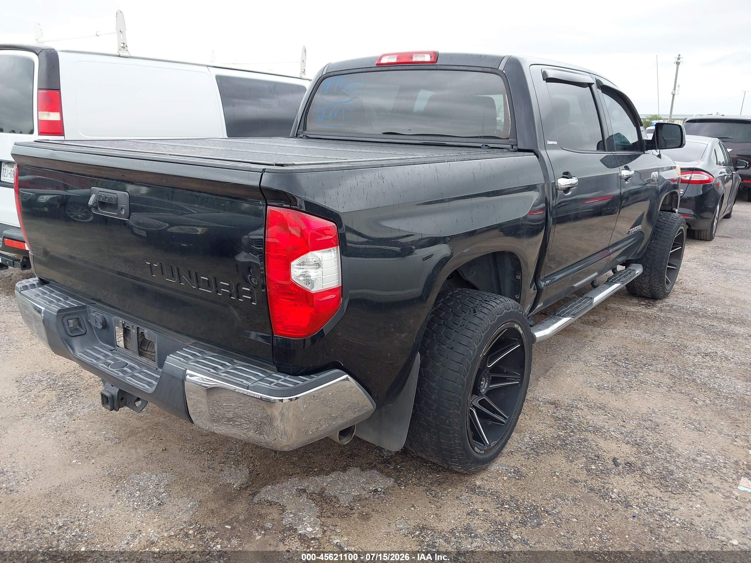 2014 Toyota Tundra Limited 5.7l V8 Black vin: 5TFFY5F14EX172093