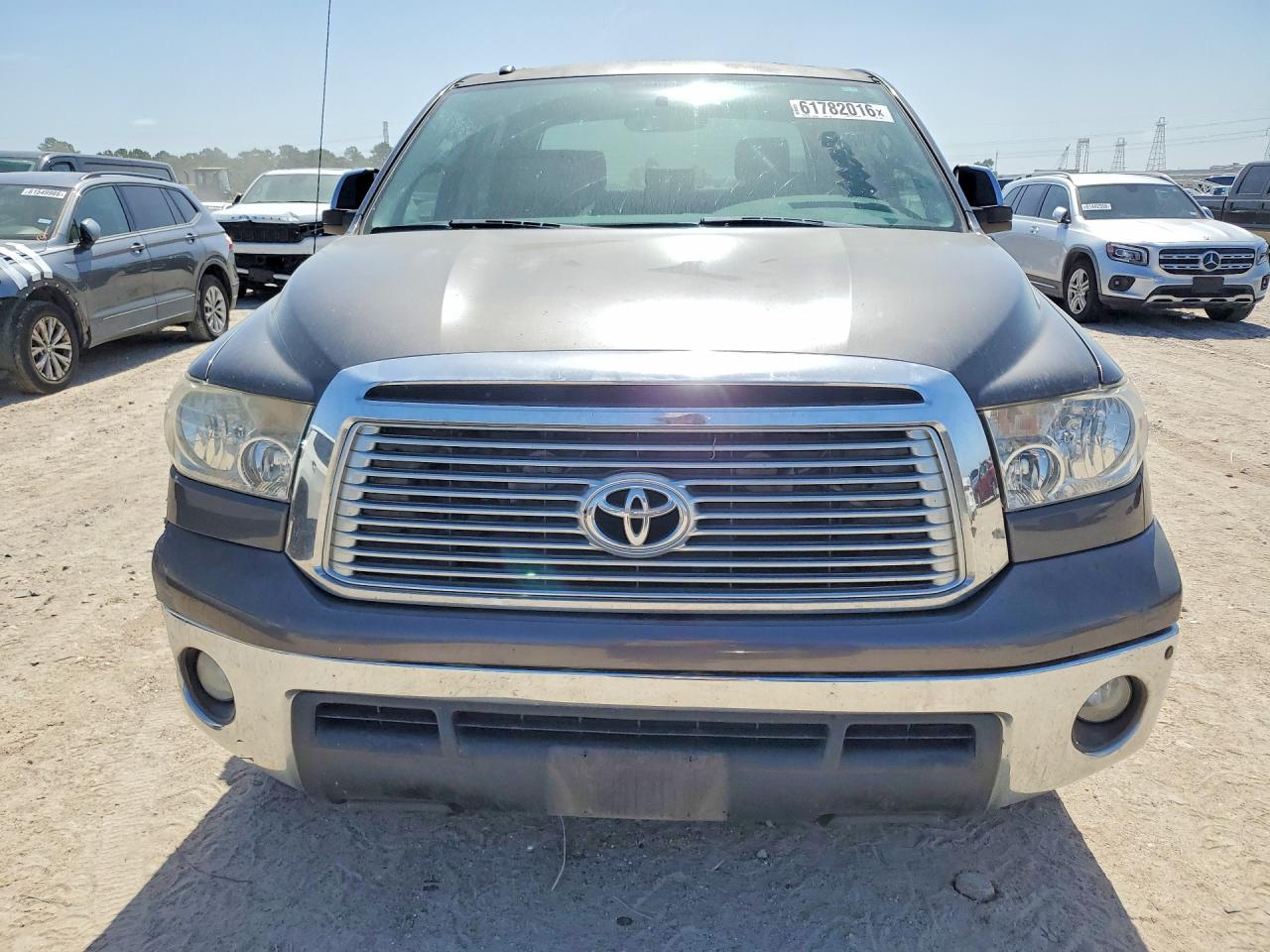 2011 Toyota Tundra Crewmax Limited Gray vin: 5TFFY5F15BX113971