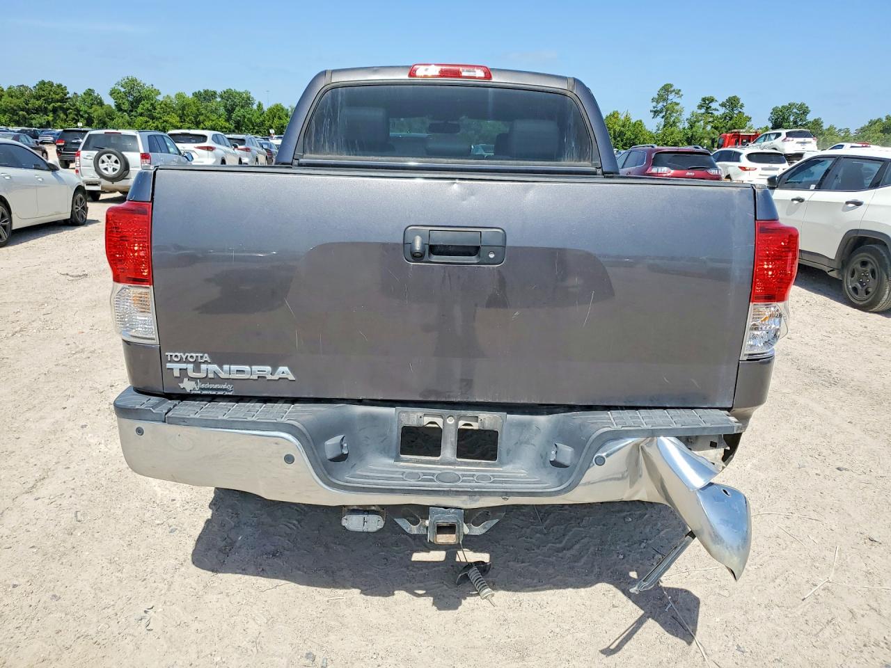2011 Toyota Tundra Crewmax Limited Gray vin: 5TFFY5F15BX113971