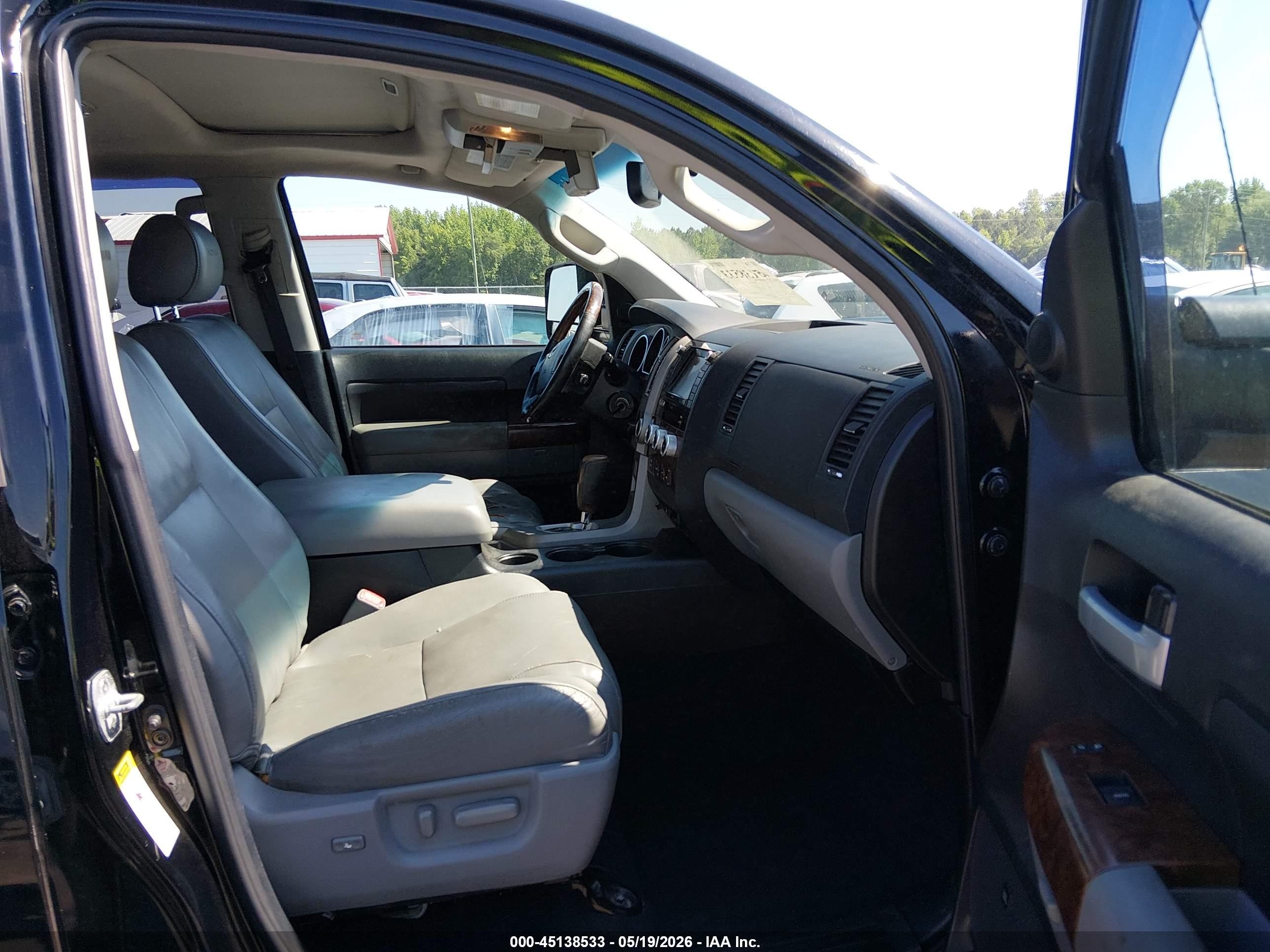 2013 Toyota Tundra Platinum 5.7l V8 Black vin: 5TFFY5F15DX138145