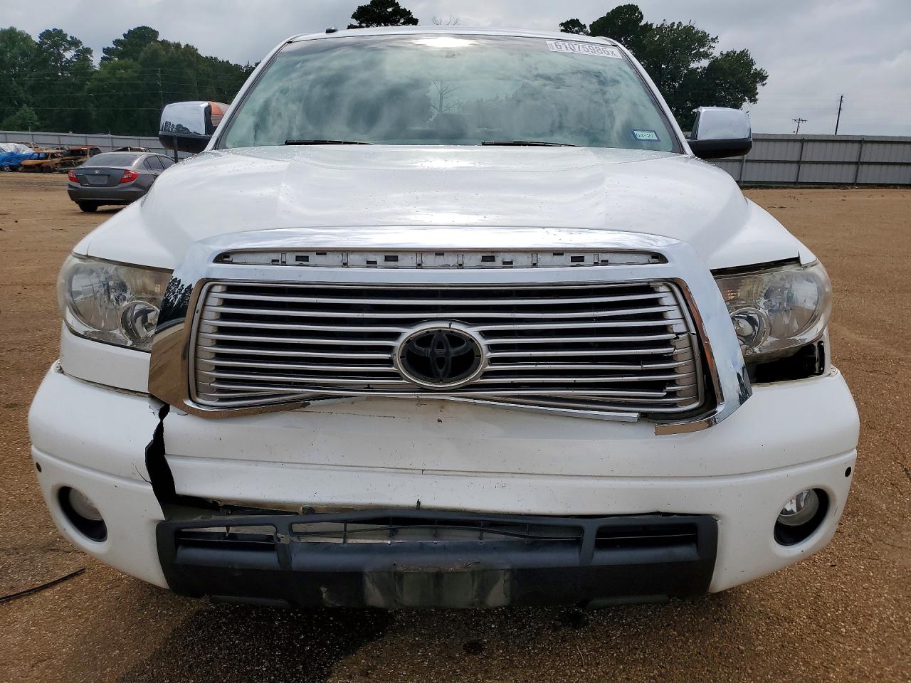 2012 Toyota Tundra Crewmax Limited White vin: 5TFFY5F16CX123023
