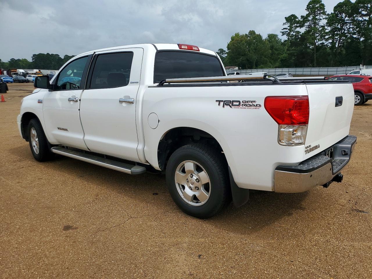 2012 Toyota Tundra Crewmax Limited White vin: 5TFFY5F16CX123023