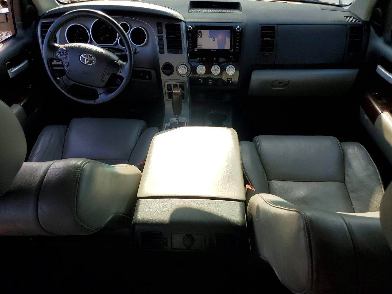 2012 Toyota Tundra Crewmax Limited White vin: 5TFFY5F16CX123023