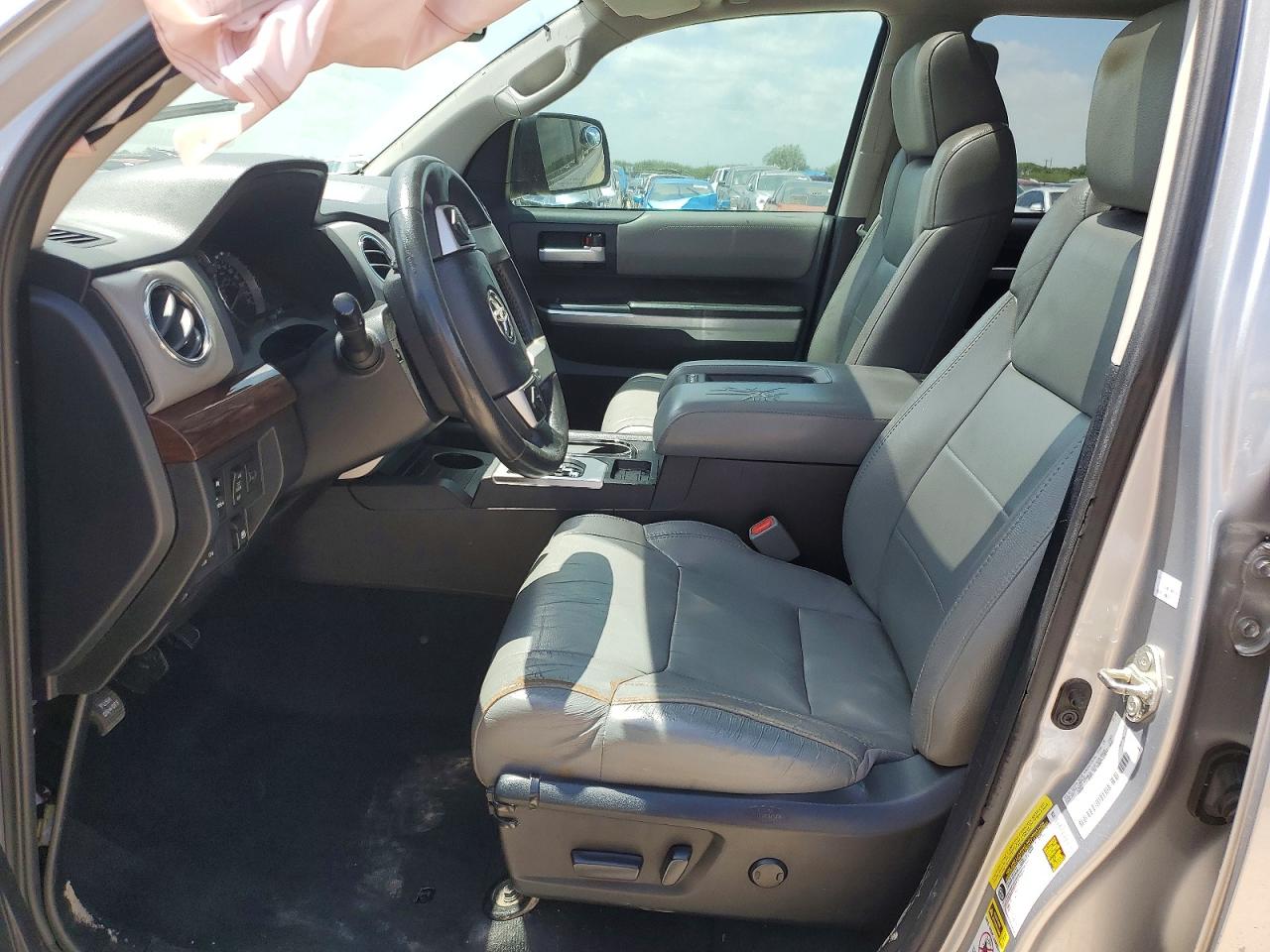 2014 Toyota Tundra Crewmax Limited Silver vin: 5TFFY5F16EX164500