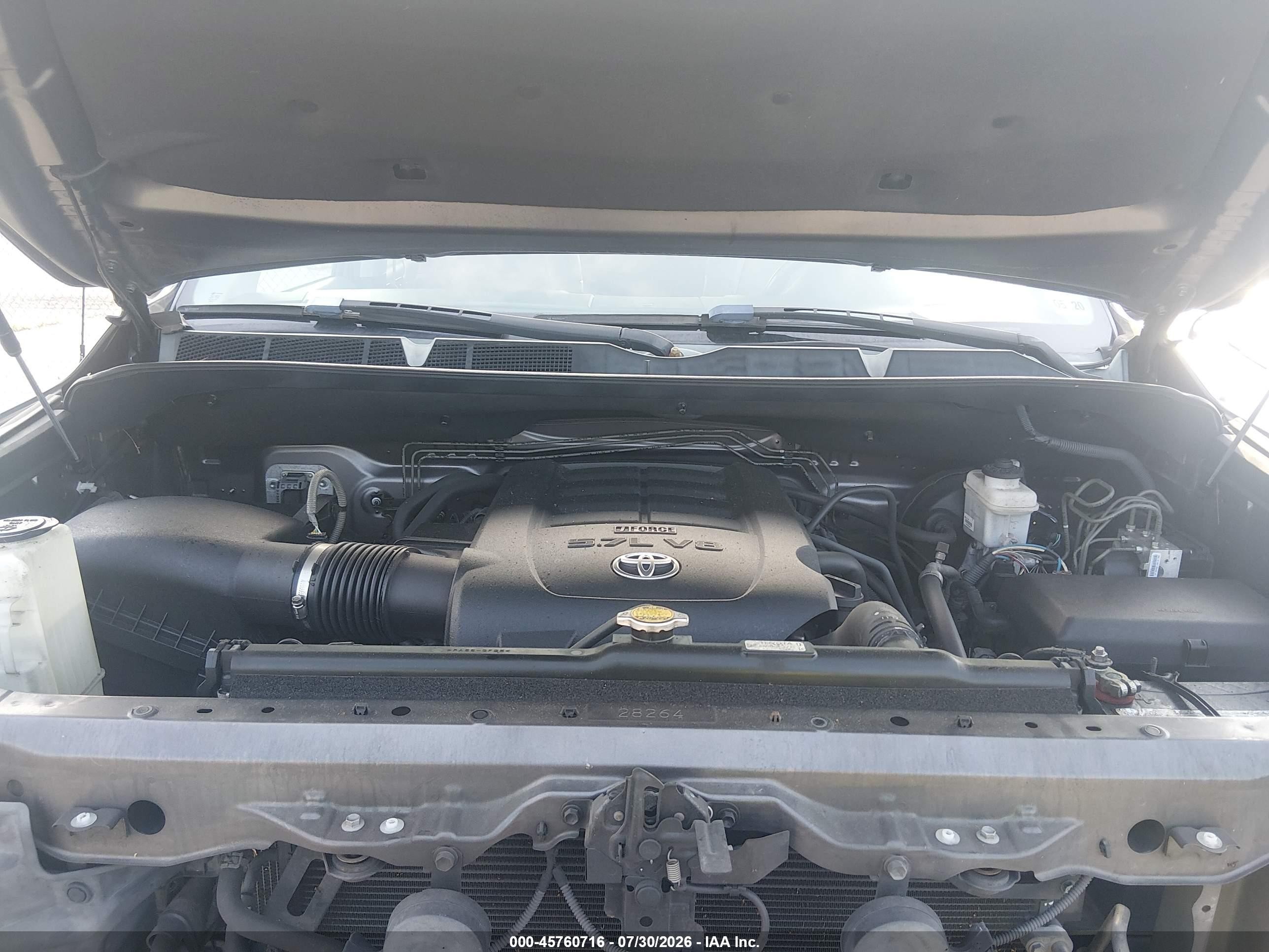 2015 Toyota Tundra Limited 5.7l V8 Gray vin: 5TFFY5F17FX175667