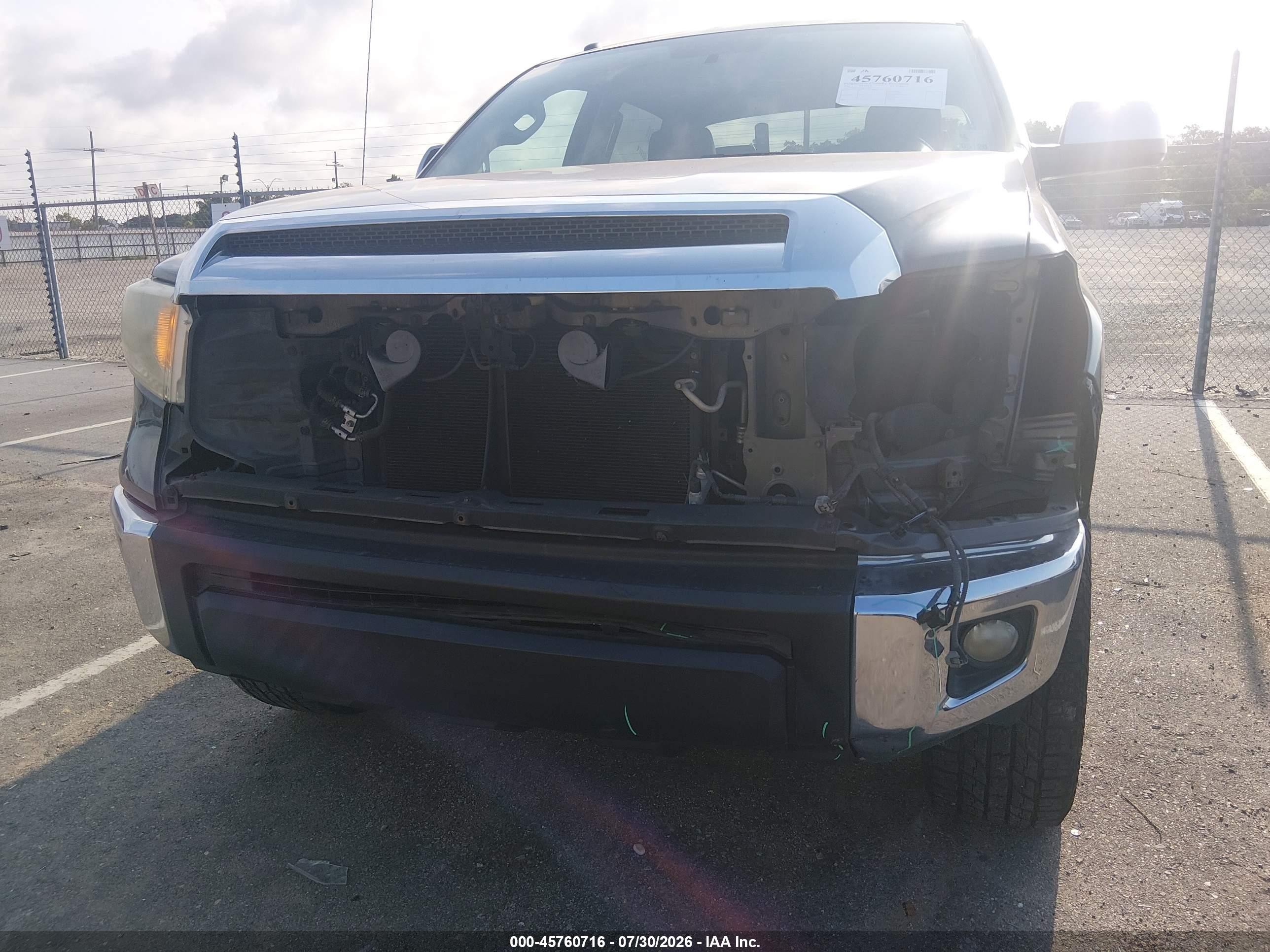 2015 Toyota Tundra Limited 5.7l V8 Gray vin: 5TFFY5F17FX175667