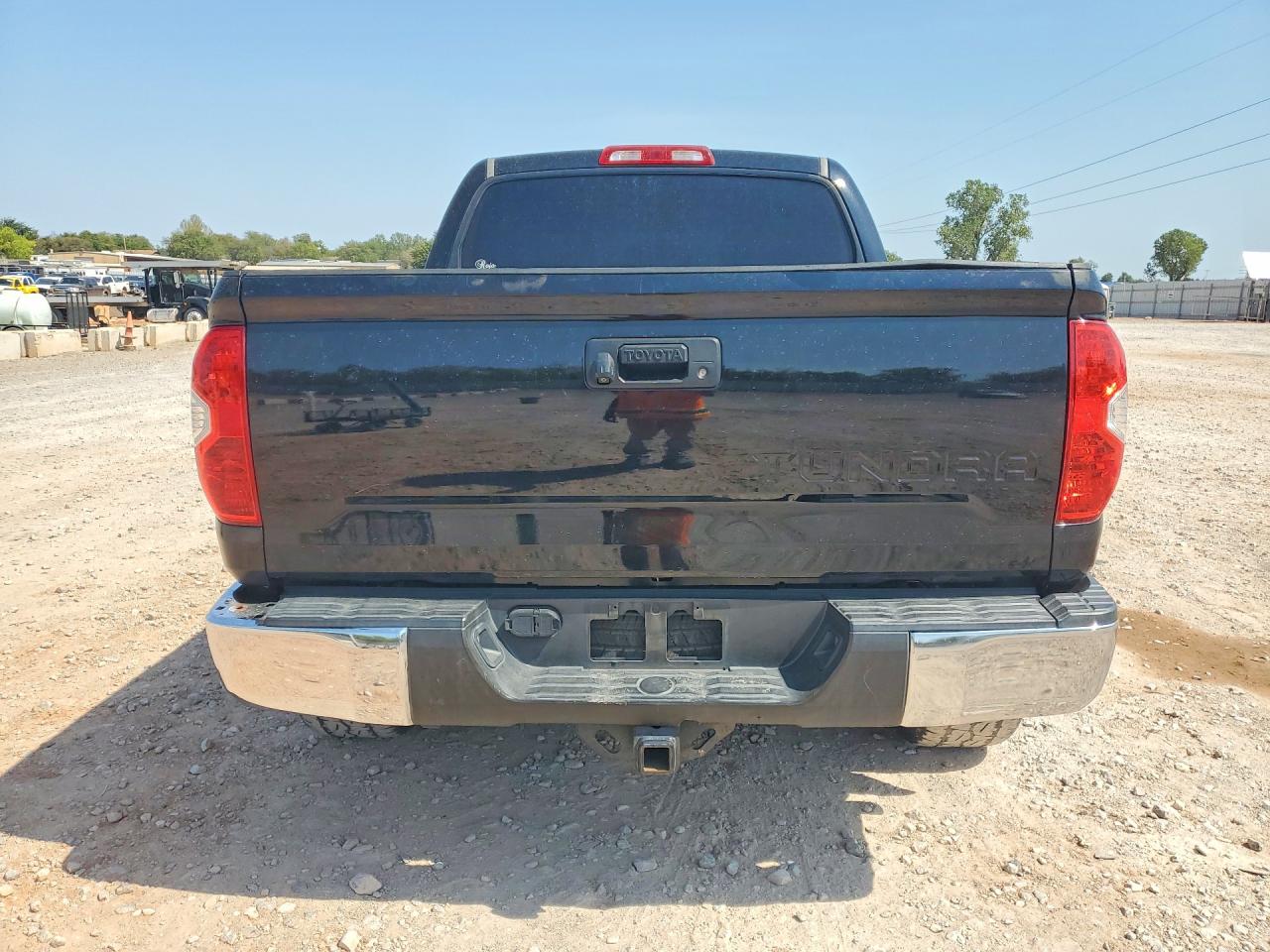2014 Toyota Tundra Crewmax Limited Black vin: 5TFFY5F18EX160934