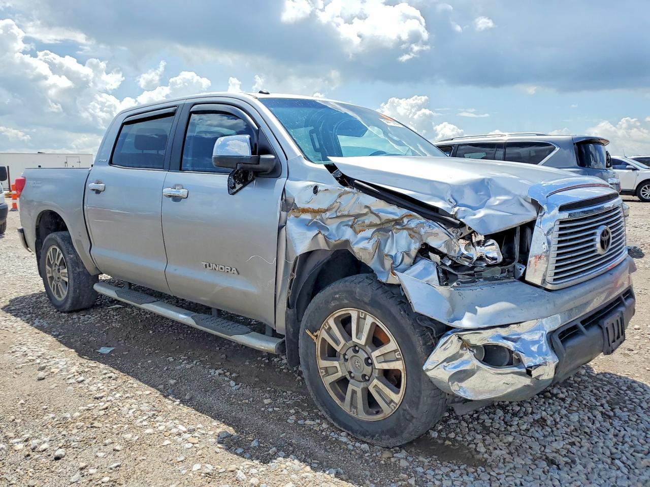 2012 Toyota Tundra Crewmax Limited Gray vin: 5TFFY5F19CX127924
