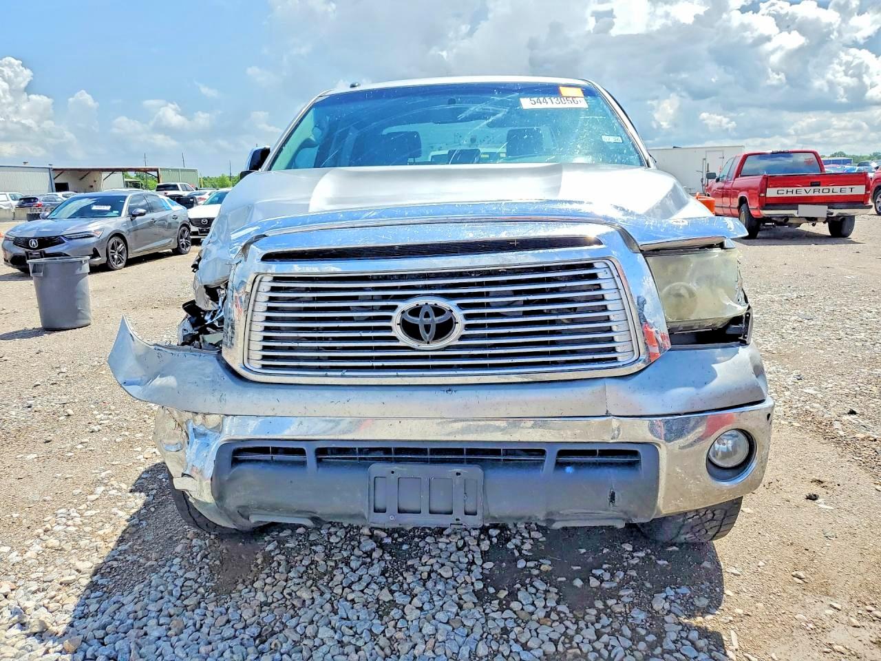 2012 Toyota Tundra Crewmax Limited Gray vin: 5TFFY5F19CX127924