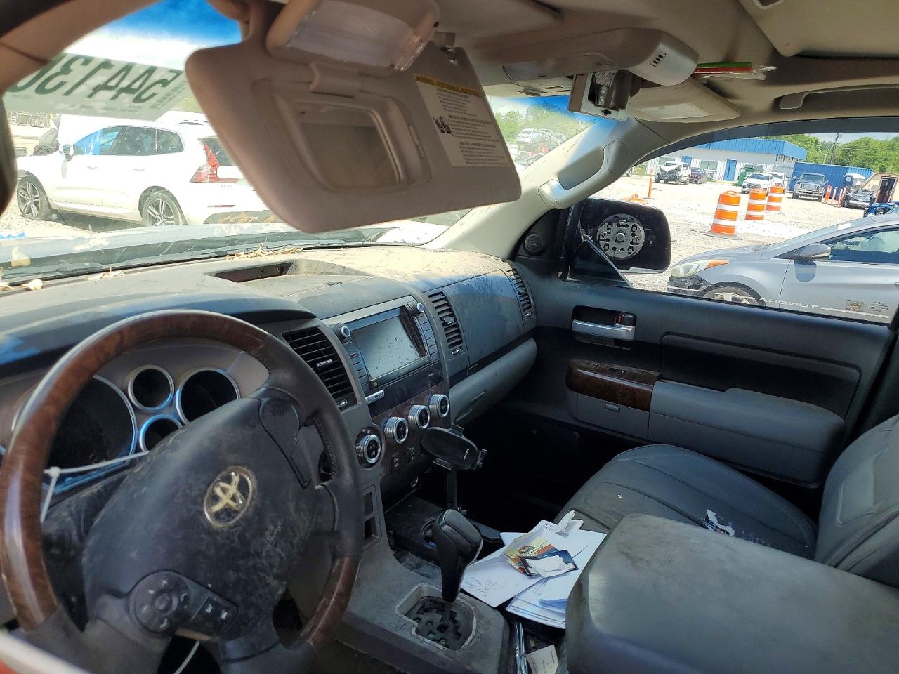 2012 Toyota Tundra Crewmax Limited Gray vin: 5TFFY5F19CX127924