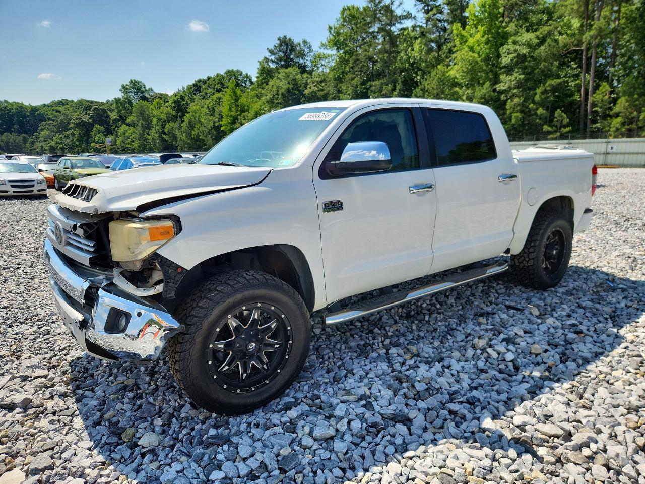 2015 Toyota Tundra 1794 Edition White vin: 5TFGY5F15FX178118