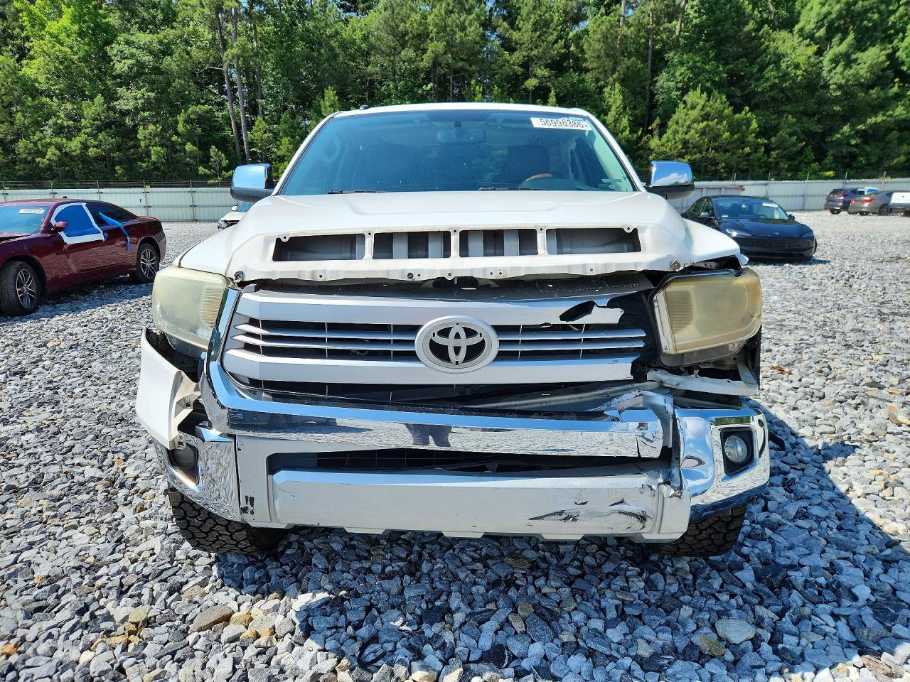 2015 Toyota Tundra 1794 Edition White vin: 5TFGY5F15FX178118