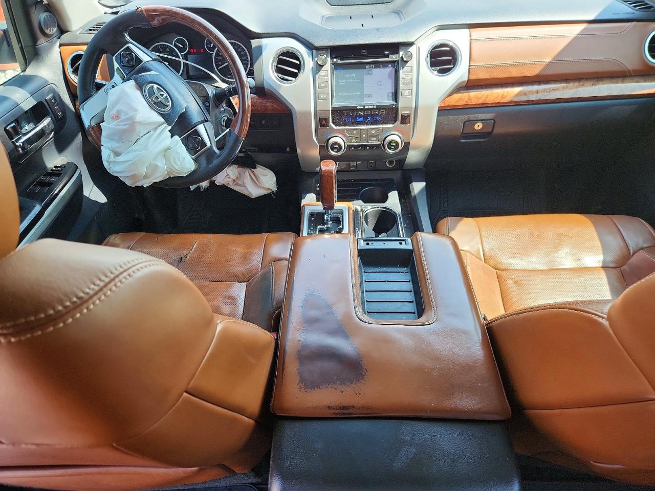 2015 Toyota Tundra 1794 Edition White vin: 5TFGY5F15FX178118
