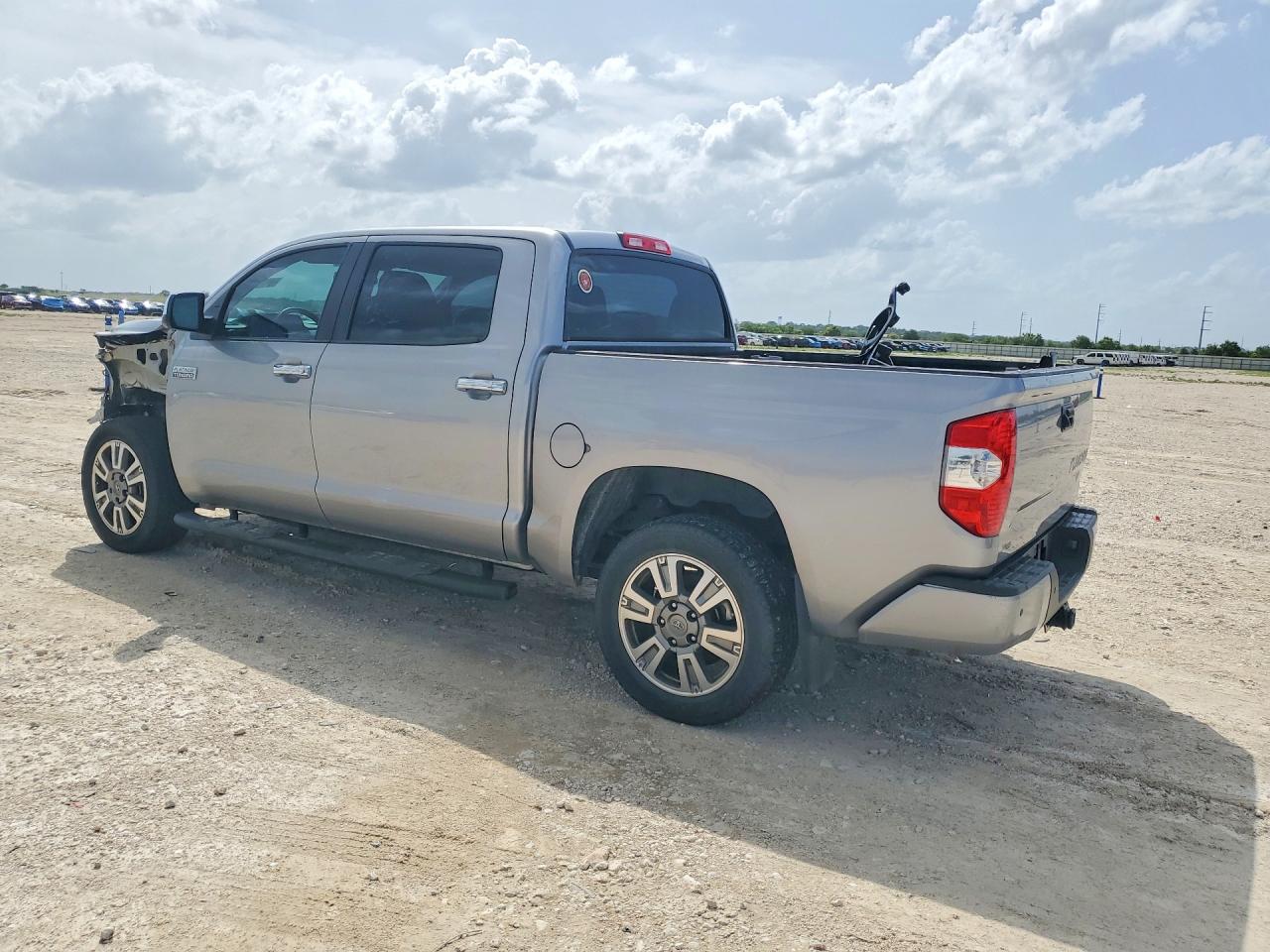 2015 Toyota Tundra Platinum Silver vin: 5TFGY5F15FX190026