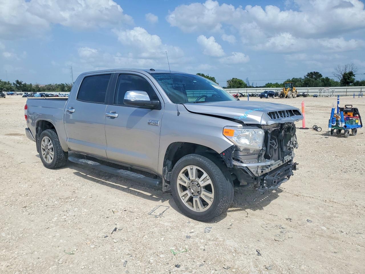 2015 Toyota Tundra Platinum Silver vin: 5TFGY5F15FX190026