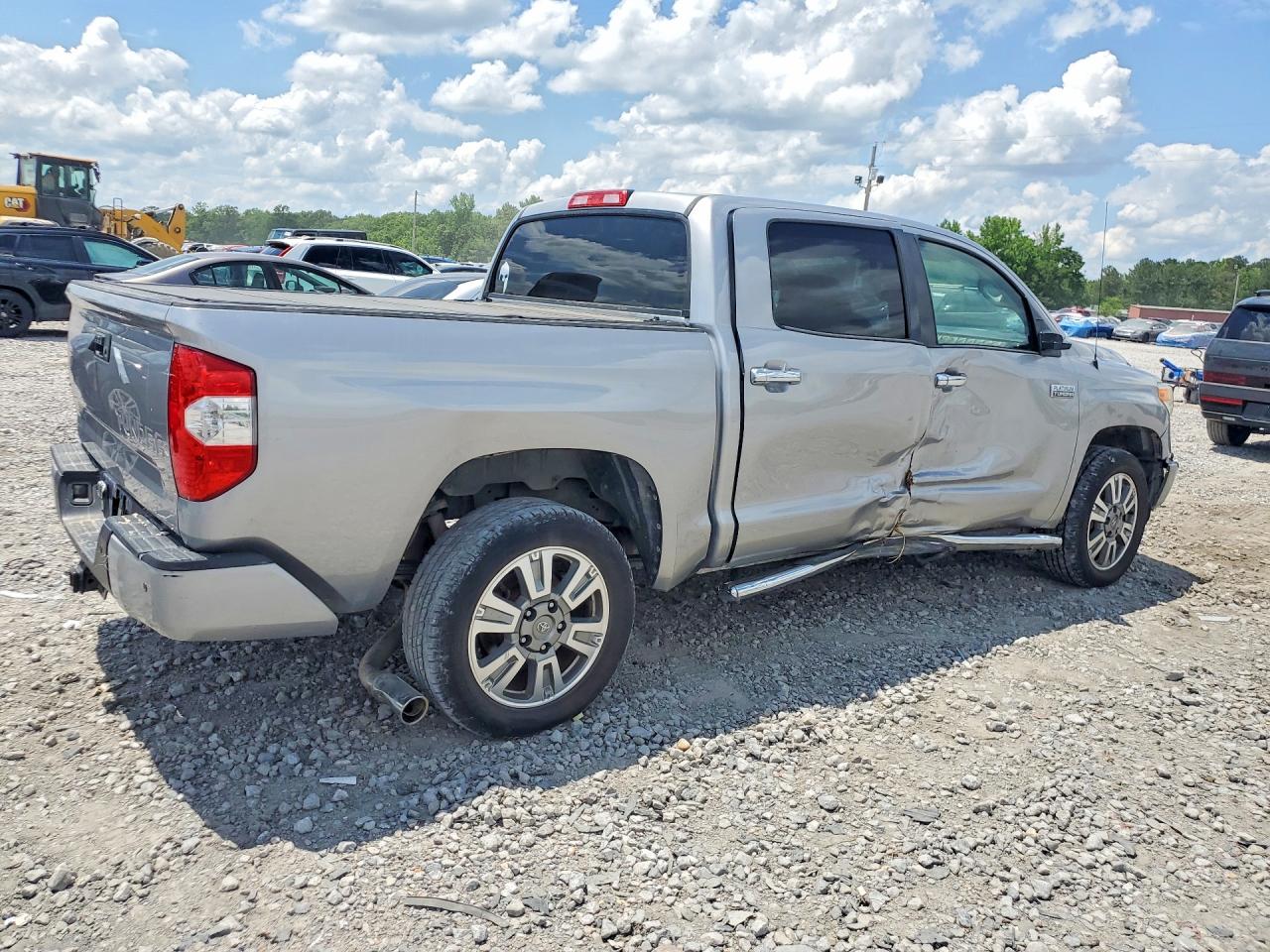 2015 Toyota Tundra Platinum Silver vin: 5TFGY5F16FX177642