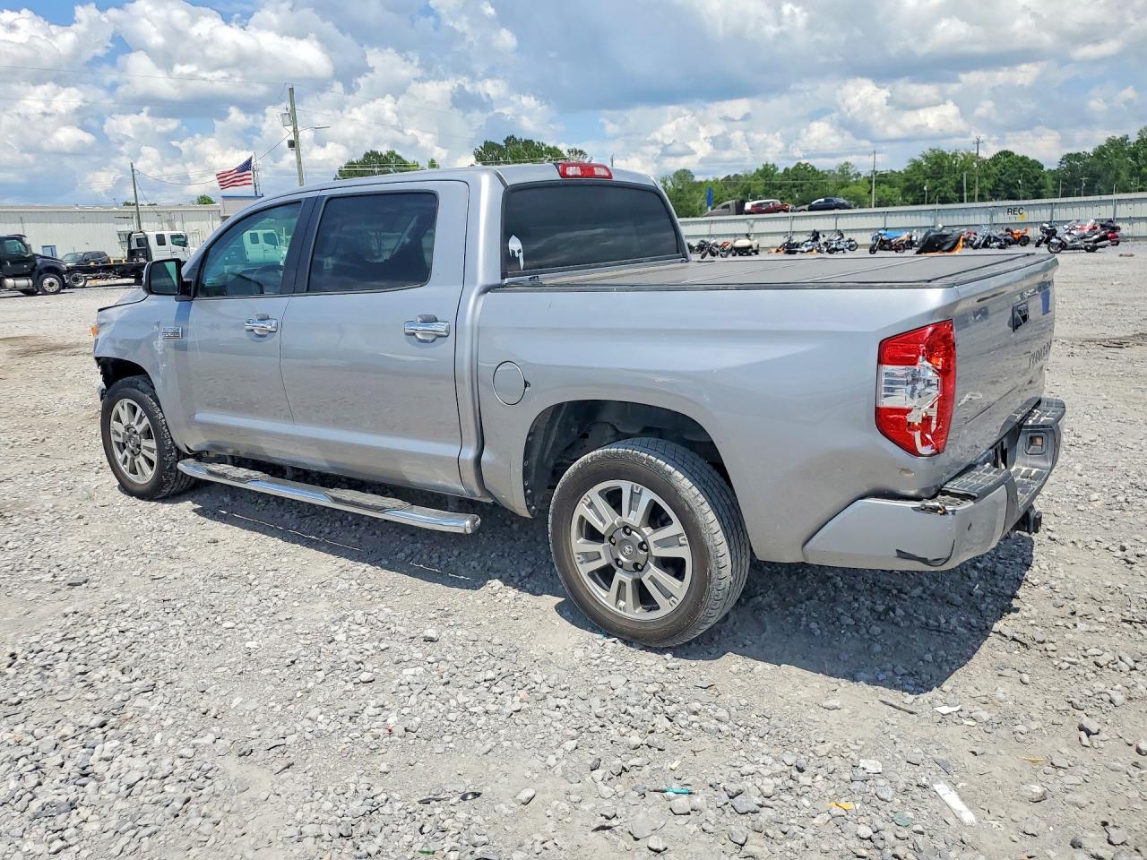 2015 Toyota Tundra Platinum Silver vin: 5TFGY5F16FX177642