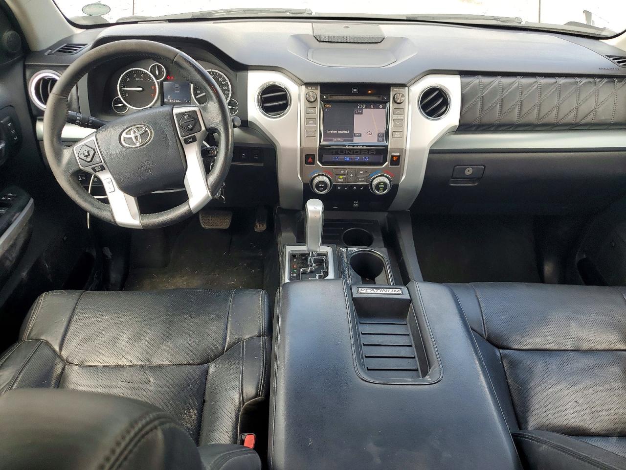 2015 Toyota Tundra Platinum Silver vin: 5TFGY5F16FX177642