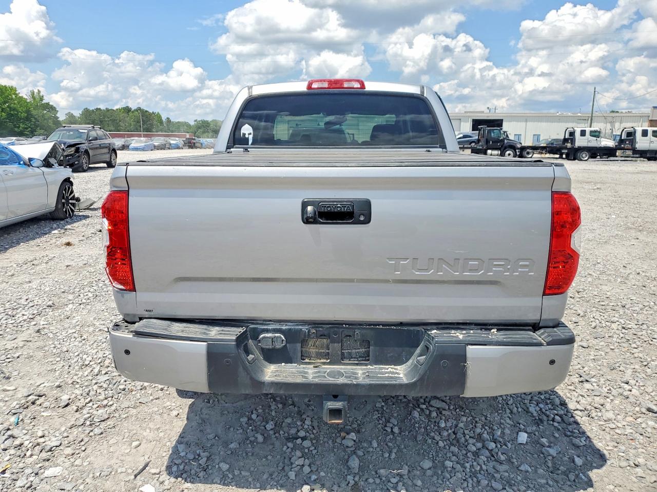 2015 Toyota Tundra Platinum Silver vin: 5TFGY5F16FX177642