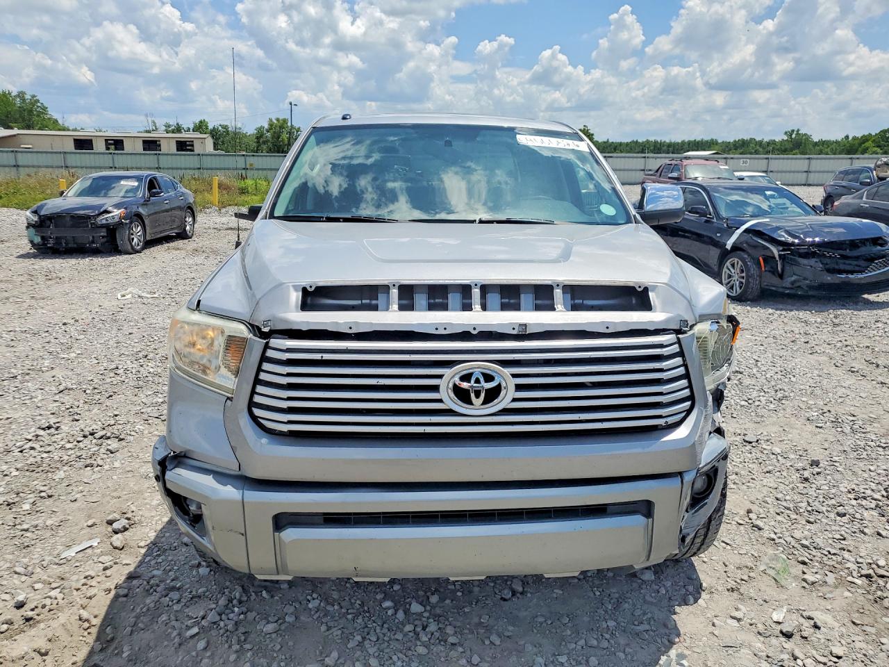 2015 Toyota Tundra Platinum Silver vin: 5TFGY5F16FX177642