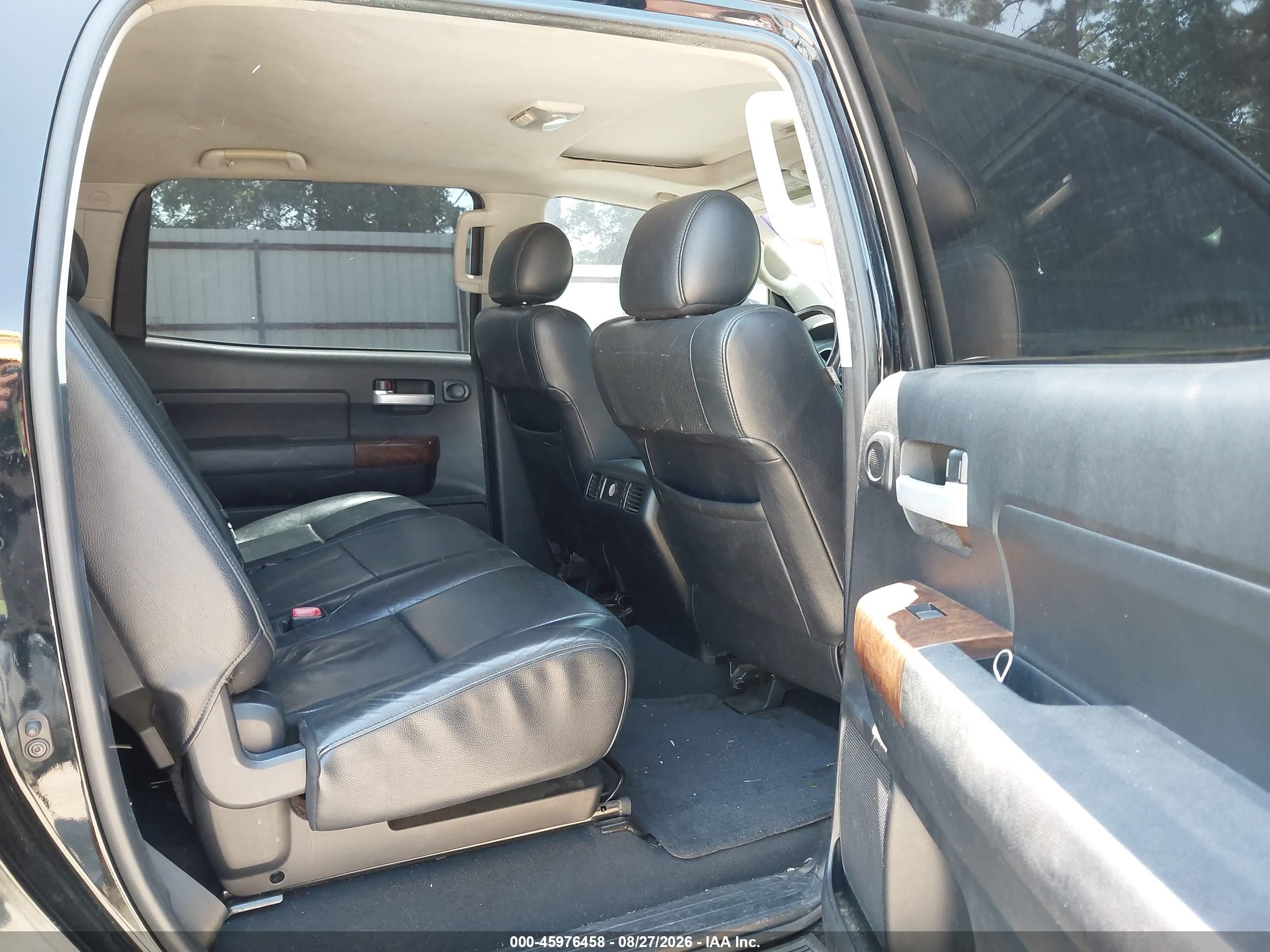 2011 Toyota Tundra Limited 5.7l V8 Black vin: 5TFHW5F10BX169671