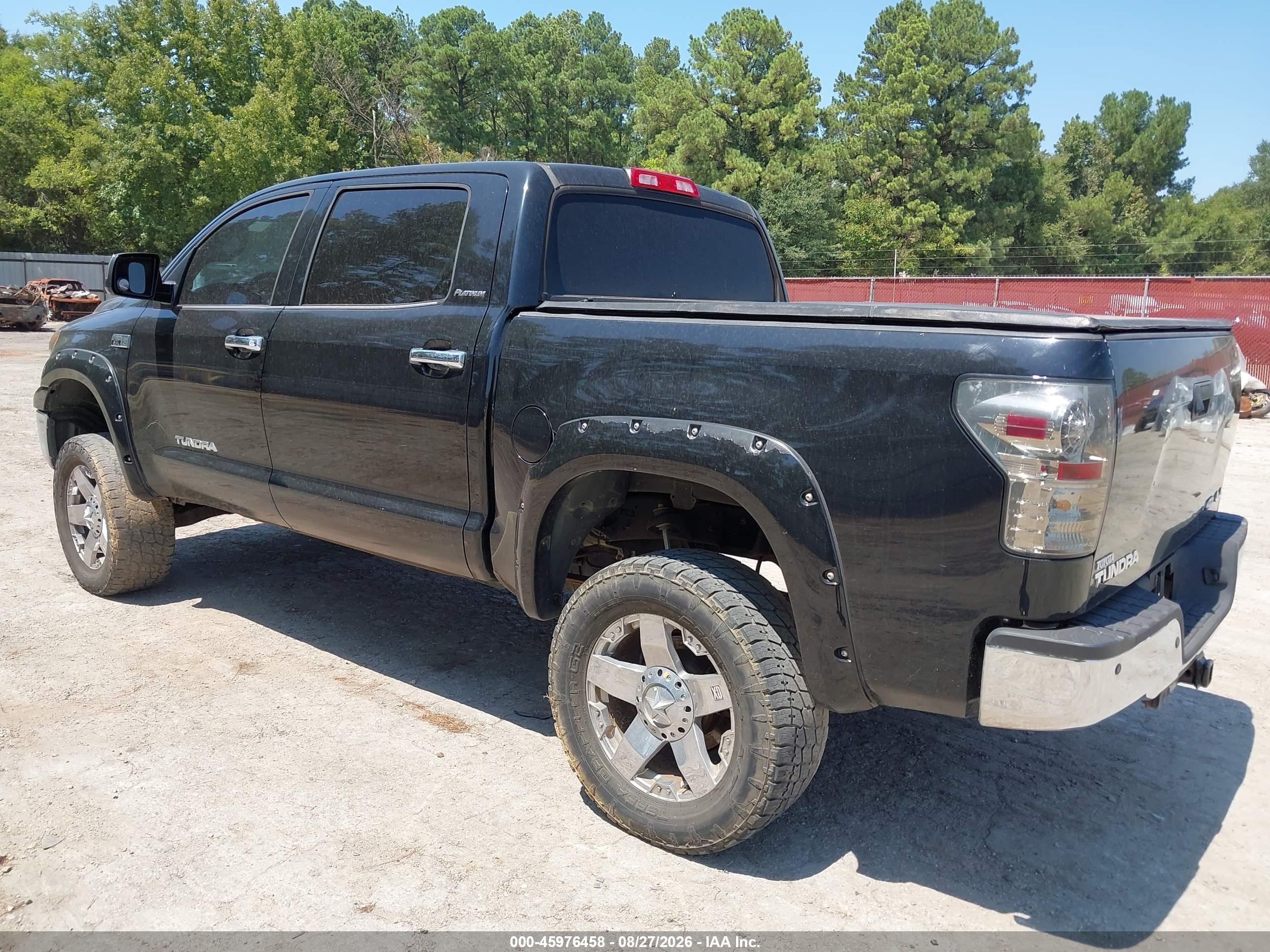 2011 Toyota Tundra Limited 5.7l V8 Black vin: 5TFHW5F10BX169671