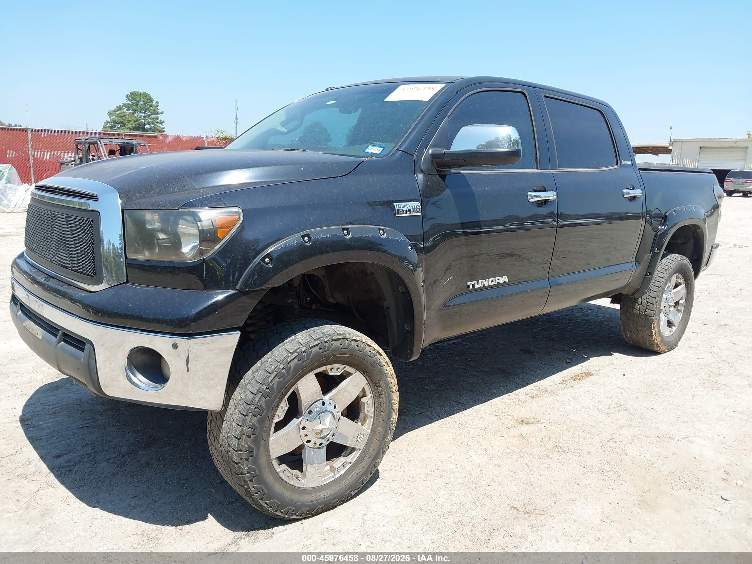2011 Toyota Tundra Limited 5.7l V8 Black vin: 5TFHW5F10BX169671