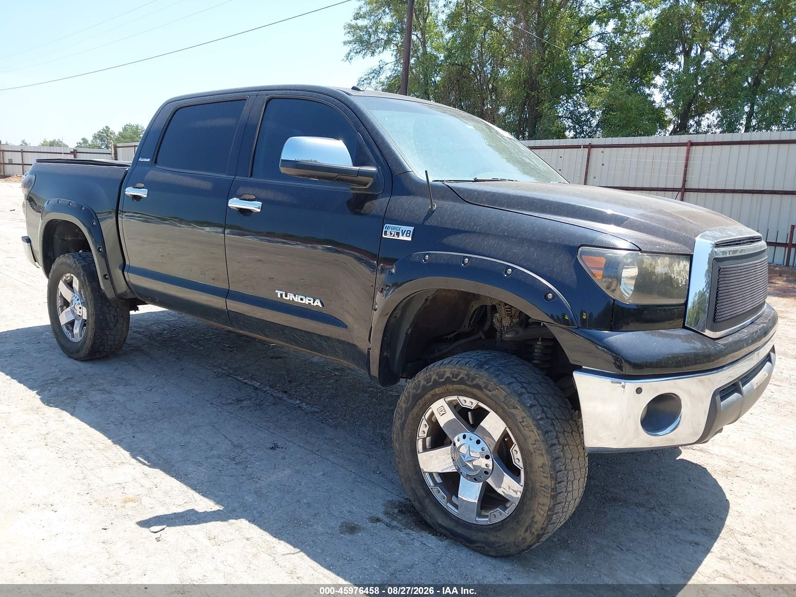 2011 Toyota Tundra Limited 5.7l V8 Black vin: 5TFHW5F10BX169671