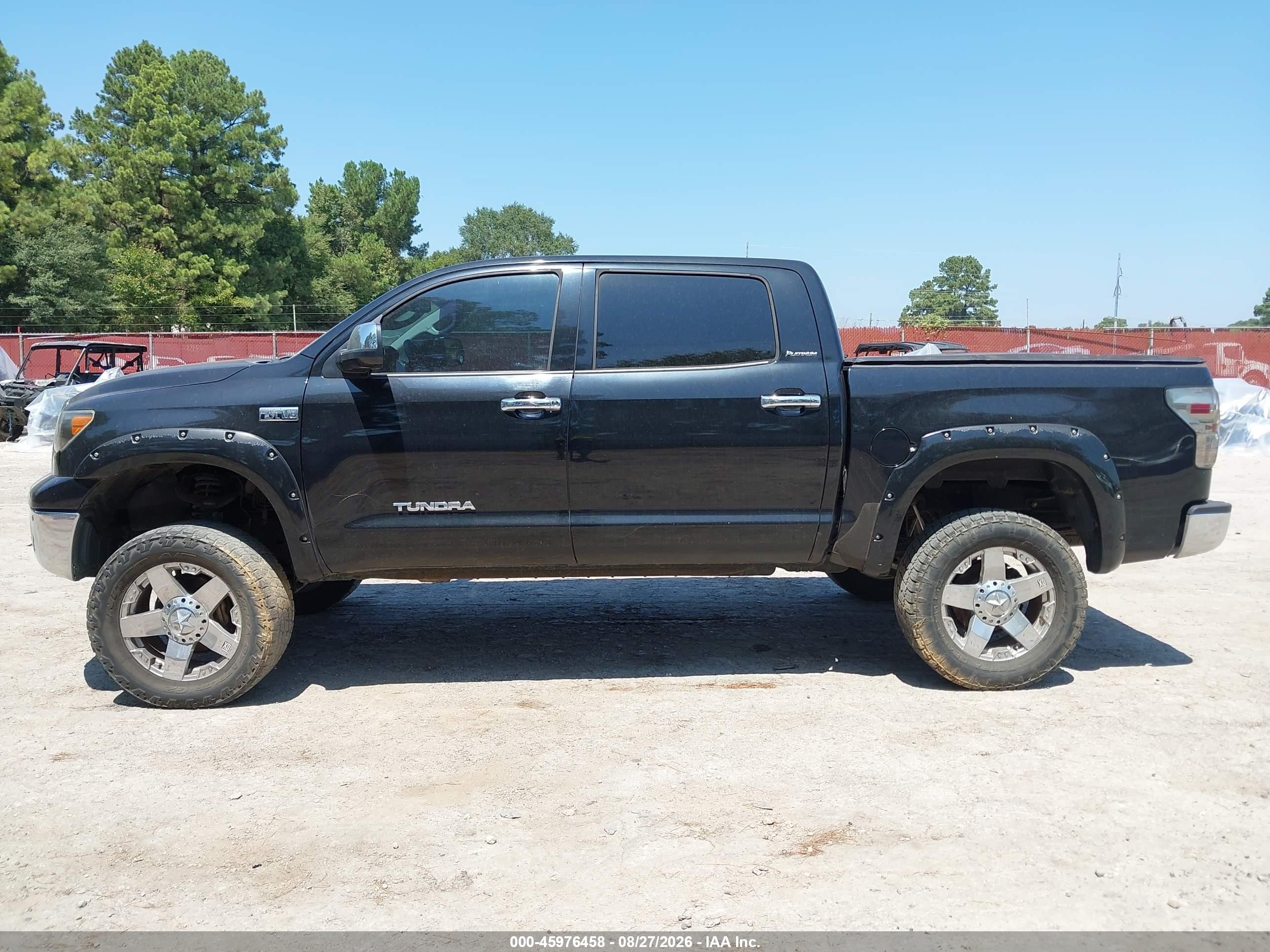 2011 Toyota Tundra Limited 5.7l V8 Black vin: 5TFHW5F10BX169671