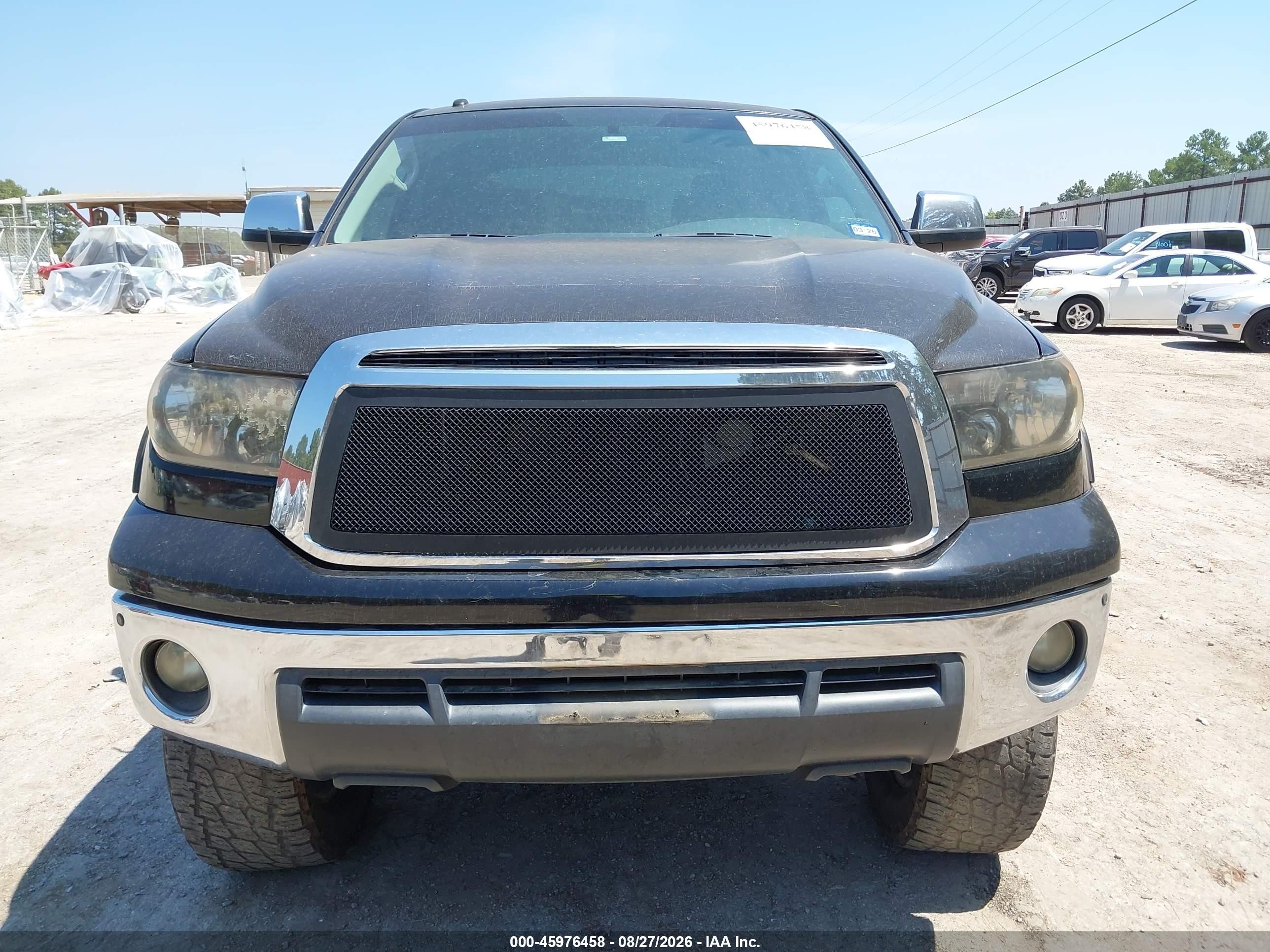 2011 Toyota Tundra Limited 5.7l V8 Black vin: 5TFHW5F10BX169671