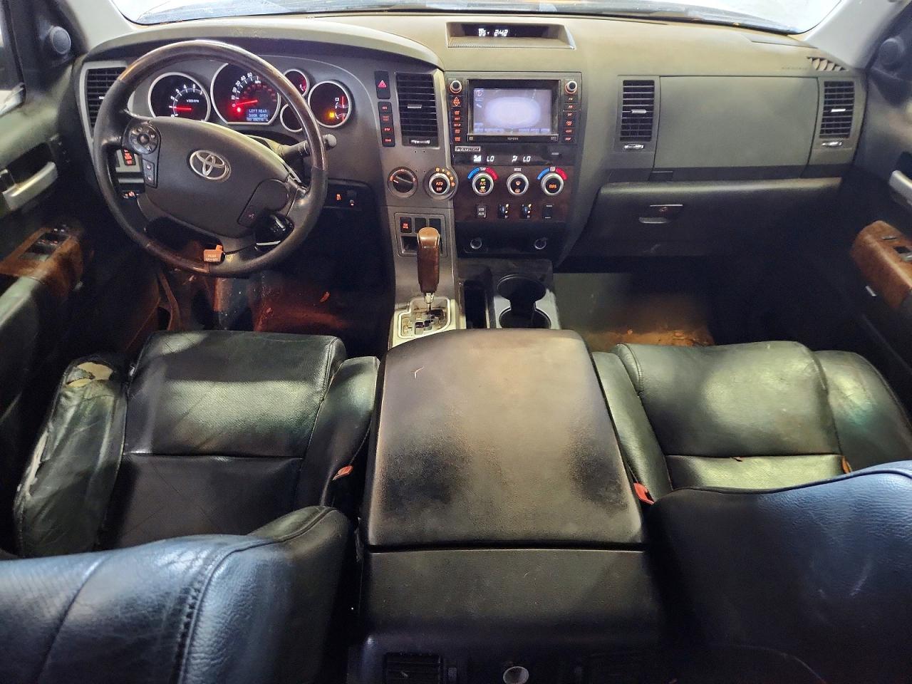 2011 Toyota Tundra Crewmax Limited Black vin: 5TFHW5F10BX193355