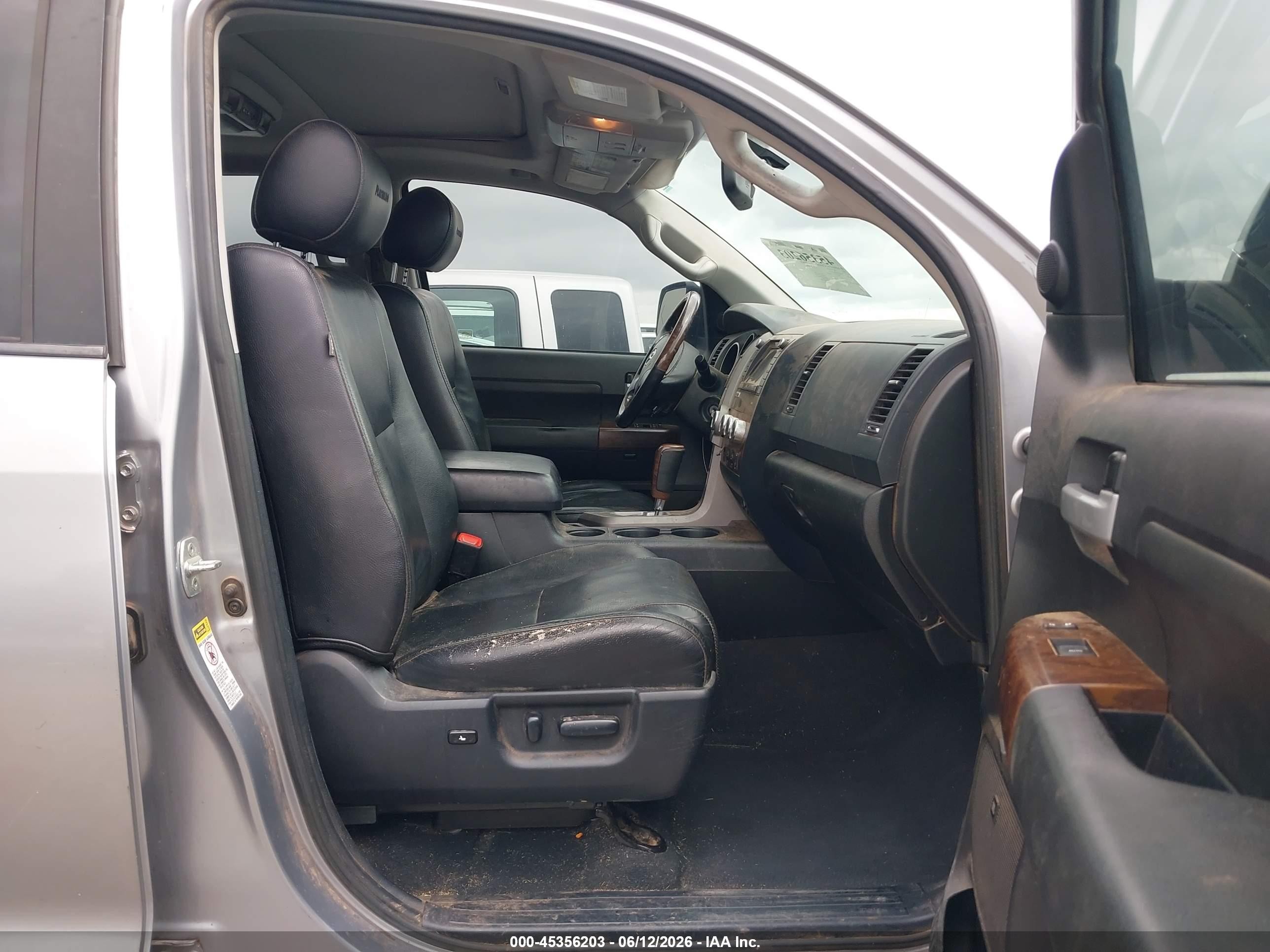 2012 Toyota Tundra Limited 5.7l V8 Gray vin: 5TFHW5F10CX266595