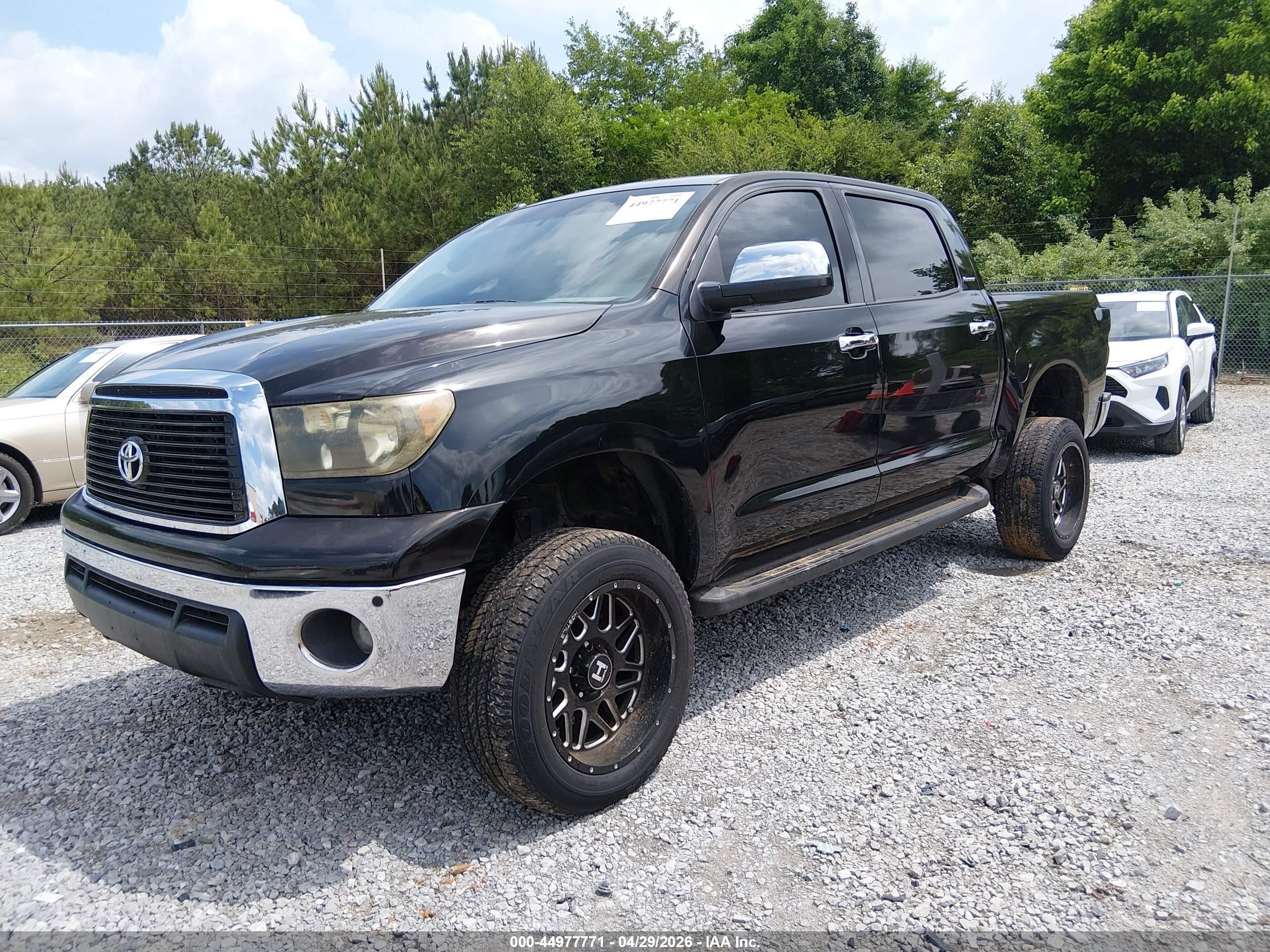 2013 Toyota Tundra Platinum 5.7l V8 Black vin: 5TFHW5F10DX295869