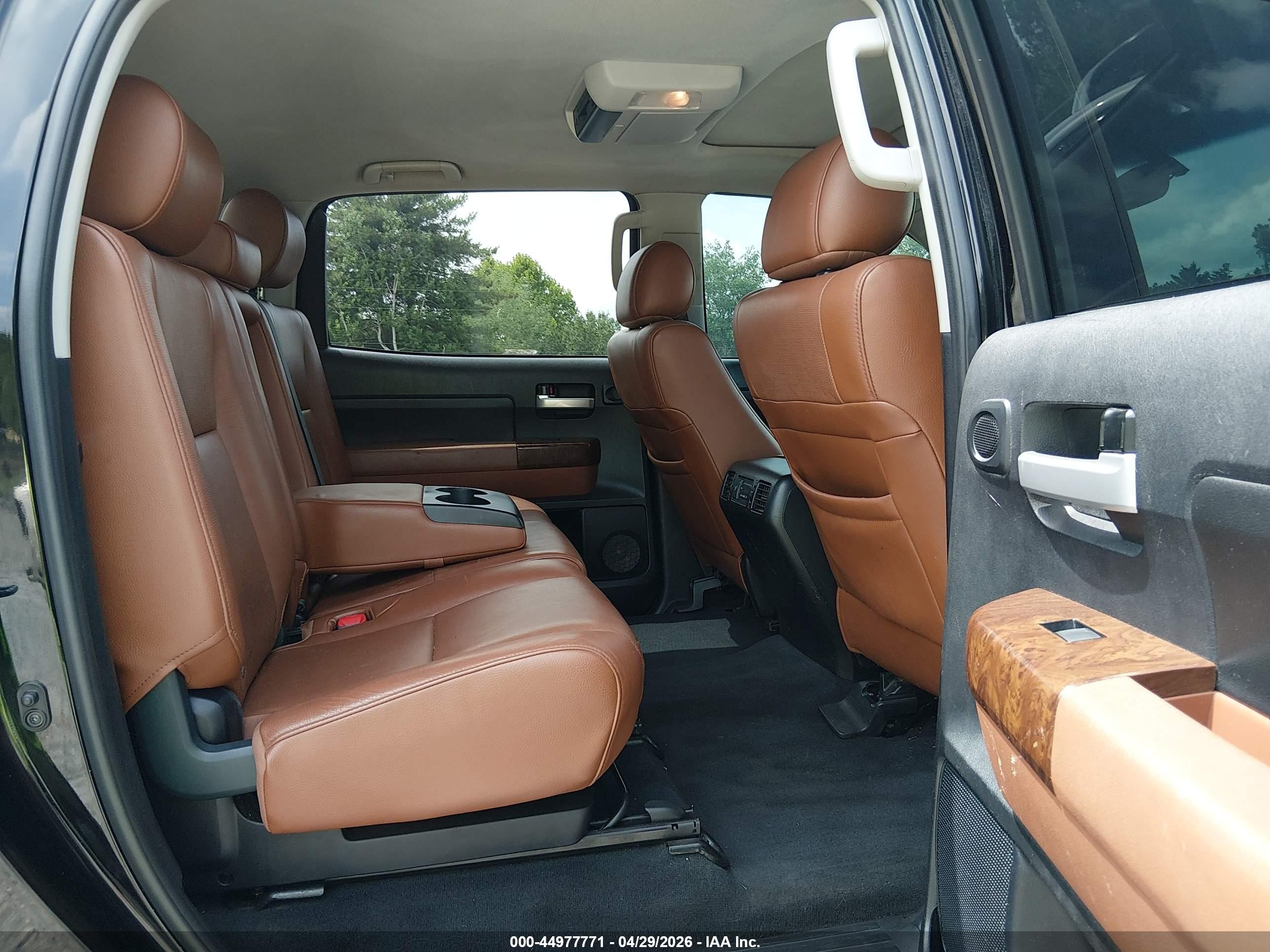 2013 Toyota Tundra Platinum 5.7l V8 Black vin: 5TFHW5F10DX295869
