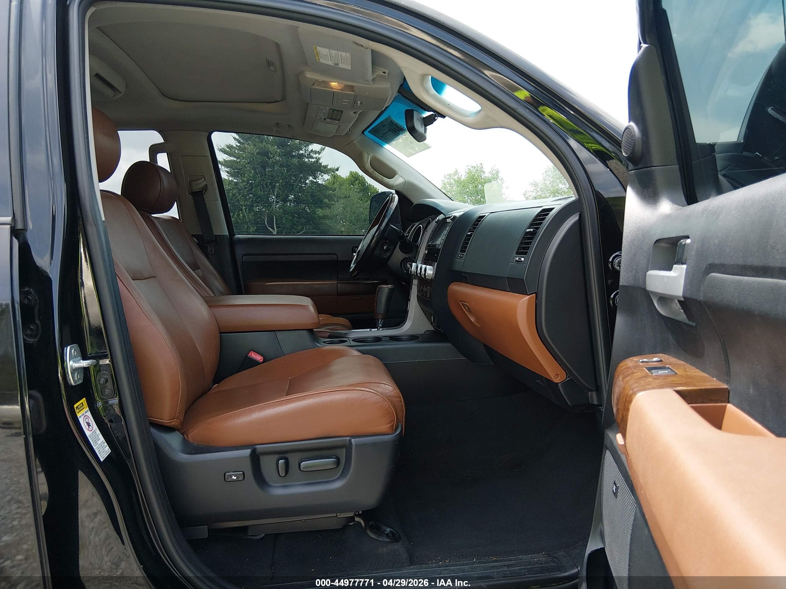 2013 Toyota Tundra Platinum 5.7l V8 Black vin: 5TFHW5F10DX295869