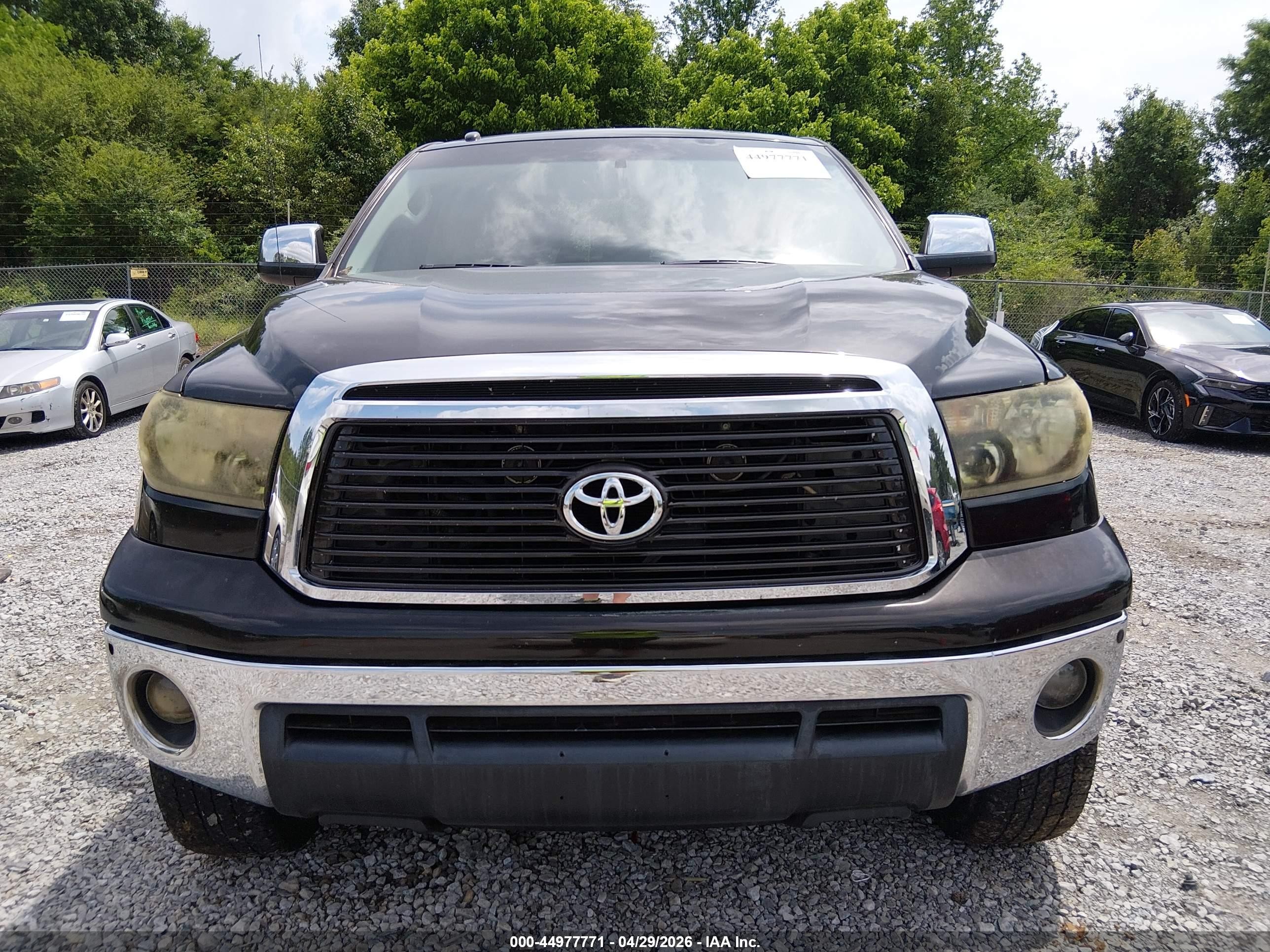 2013 Toyota Tundra Platinum 5.7l V8 Black vin: 5TFHW5F10DX295869