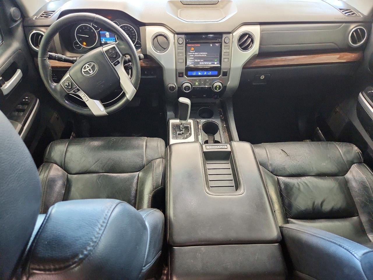 2014 Toyota Tundra Crewmax Limited Silver vin: 5TFHW5F10EX344814