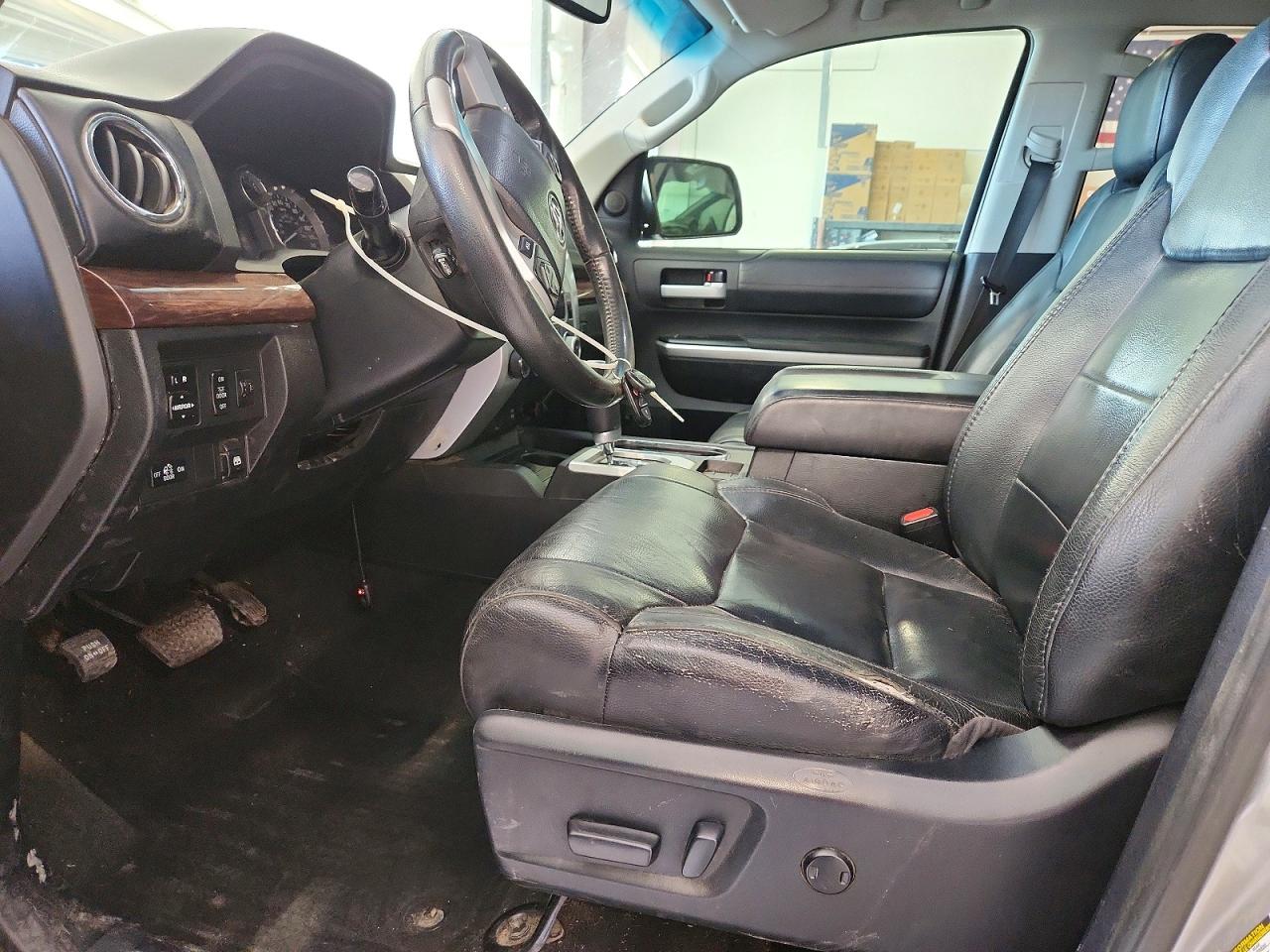 2014 Toyota Tundra Crewmax Limited Silver vin: 5TFHW5F10EX344814