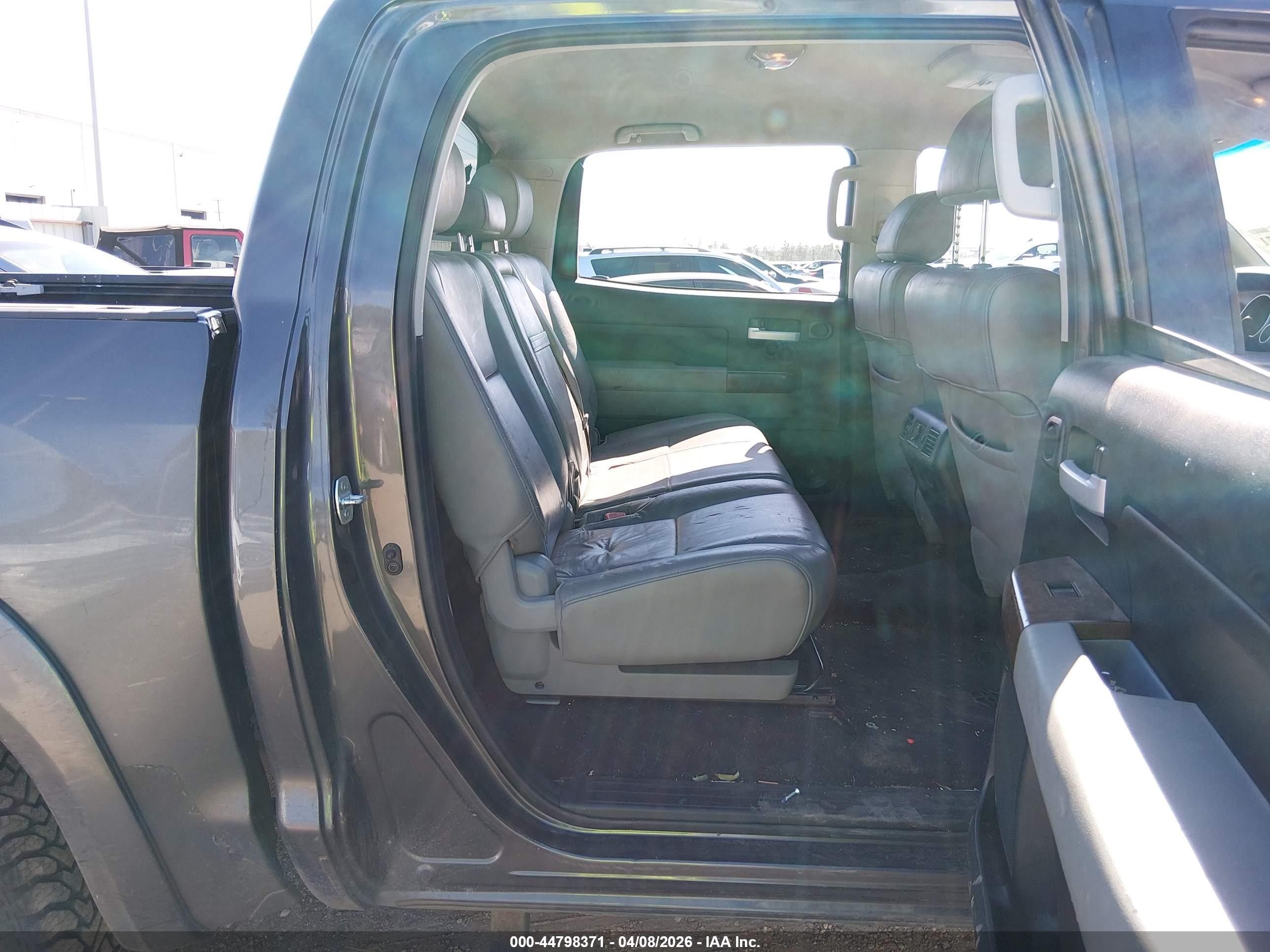 2012 Toyota Tundra Limited 5.7l V8 Gray vin: 5TFHW5F11CX231435