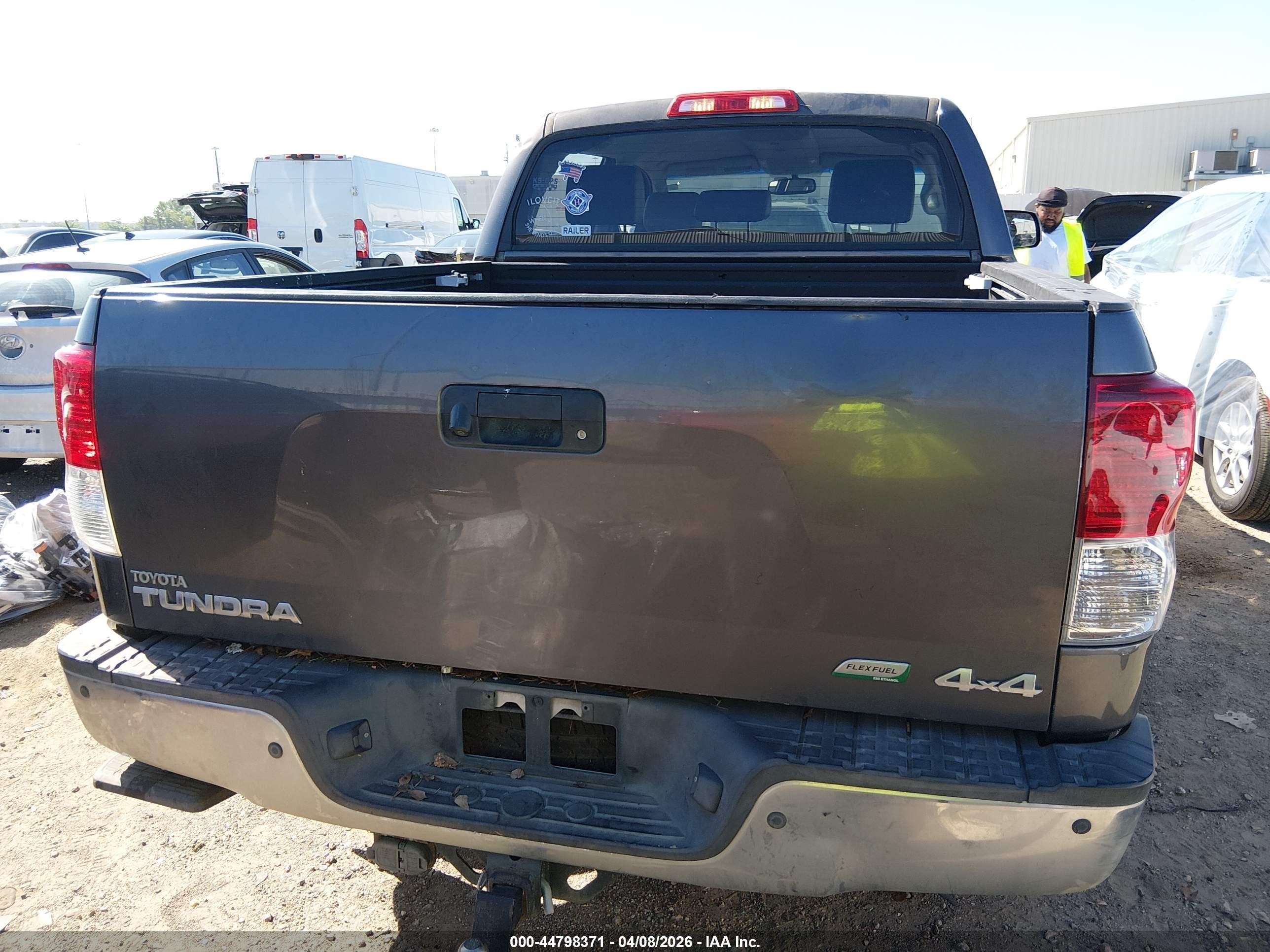 2012 Toyota Tundra Limited 5.7l V8 Gray vin: 5TFHW5F11CX231435