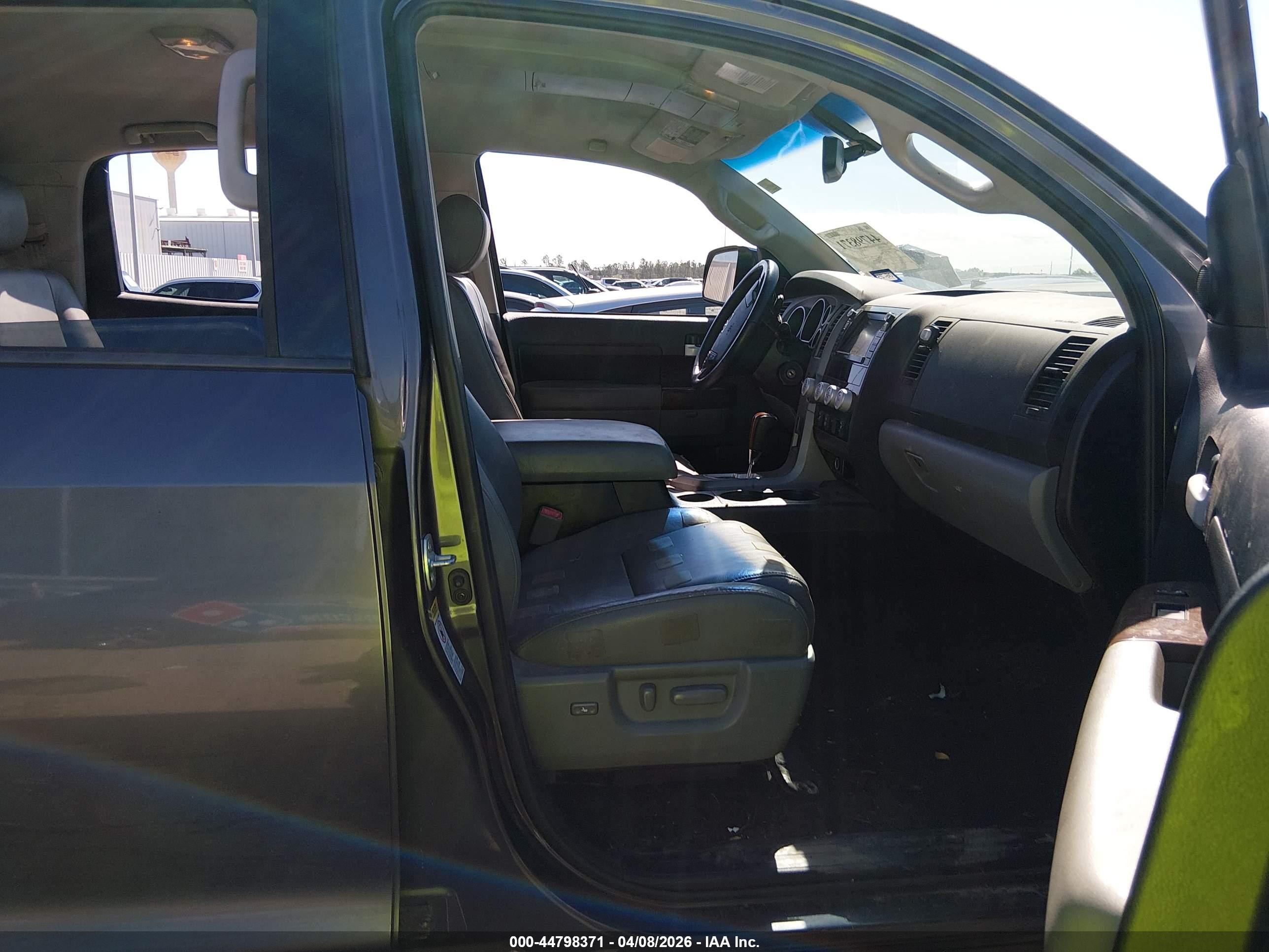 2012 Toyota Tundra Limited 5.7l V8 Gray vin: 5TFHW5F11CX231435
