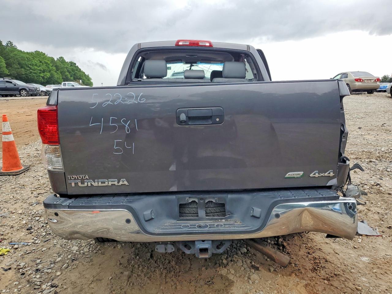 2012 Toyota Tundra Crewmax Limited Gray vin: 5TFHW5F11CX264581