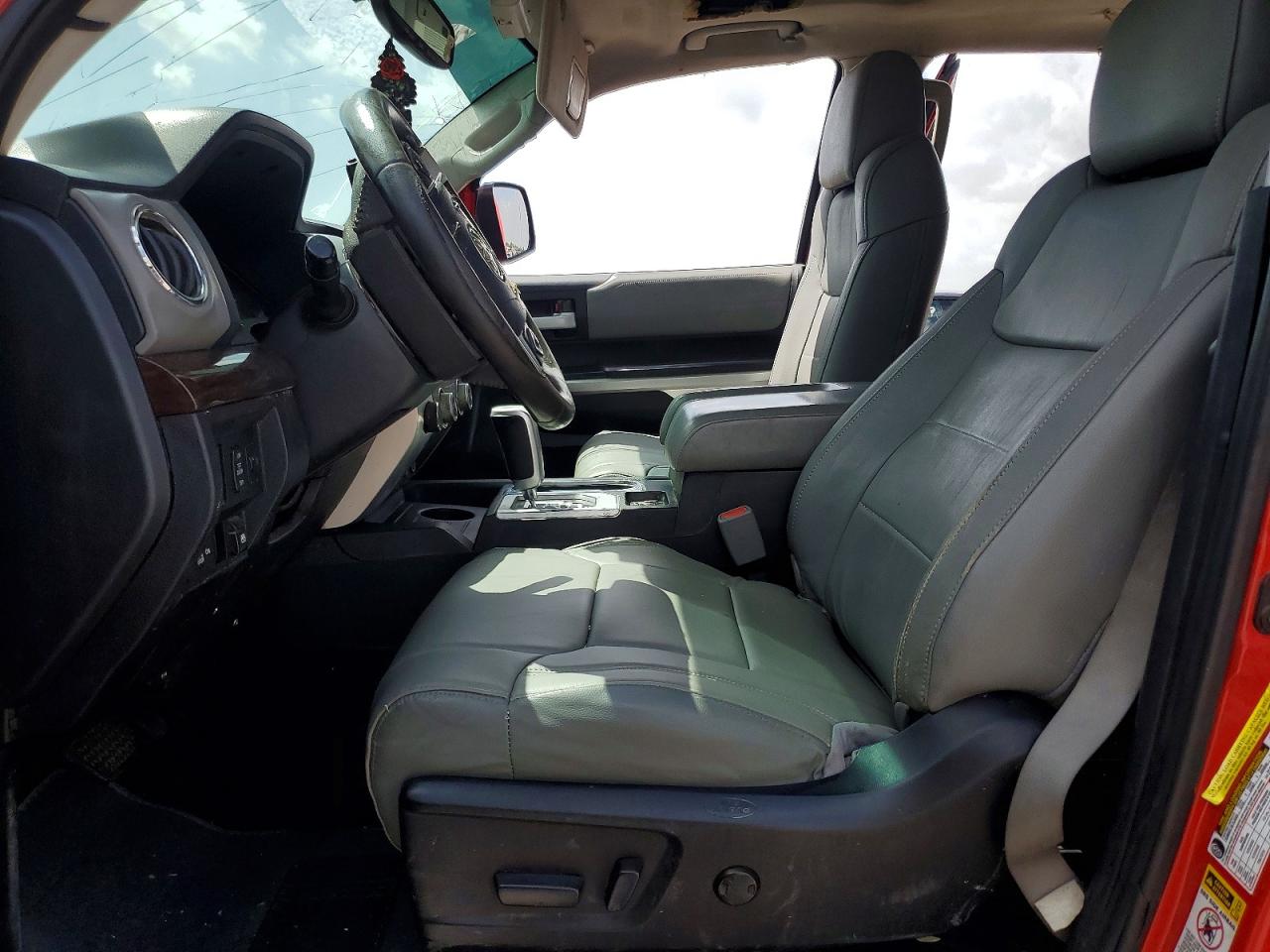 2014 Toyota Tundra Crewmax Limited Red vin: 5TFHW5F11EX324135
